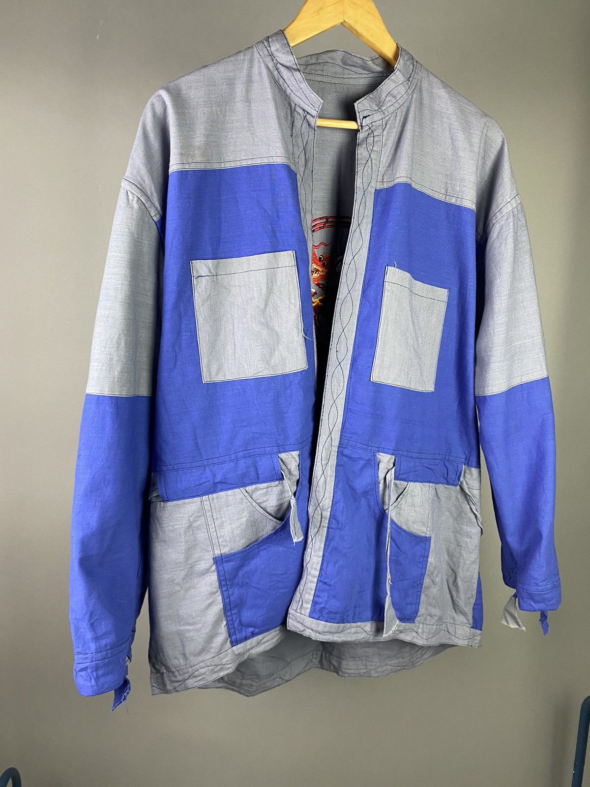Japanese Brand × Vintage Dragon-Embroidered Vintage Sukajan kimono Jacket Size US L / EU 52-54 / 3 - 13 Thumbnail