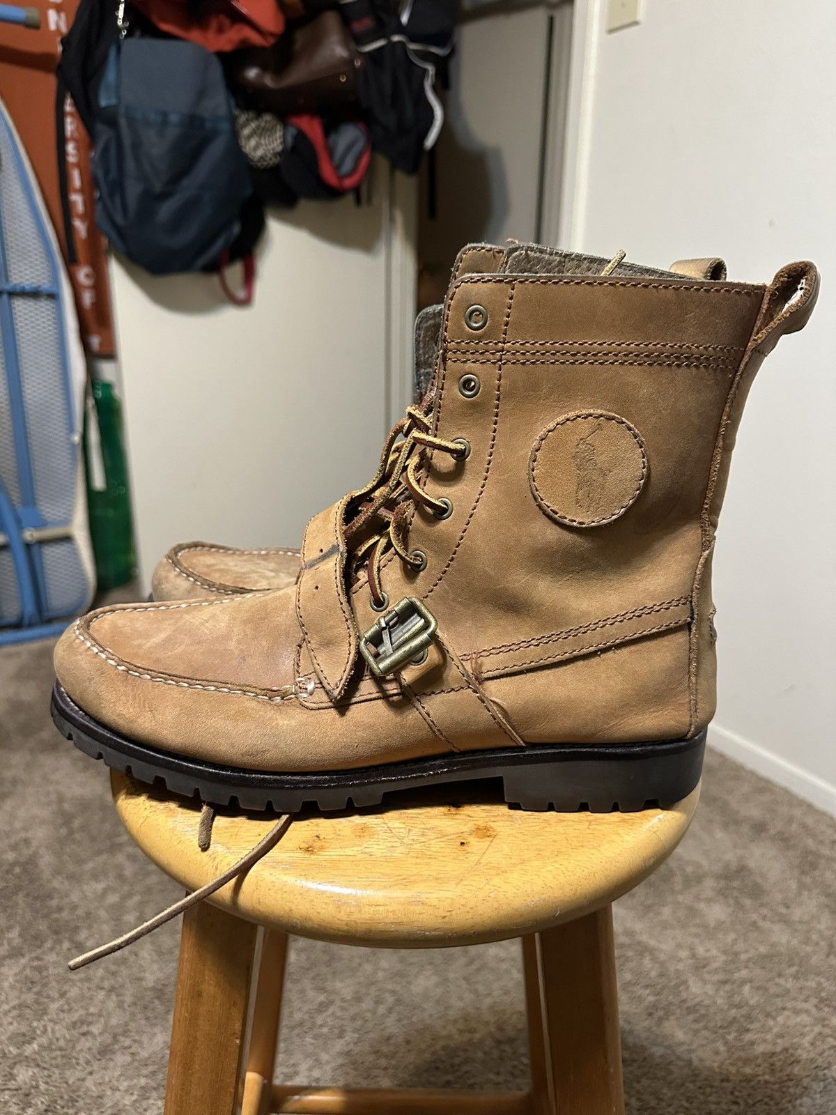 Polo Ralph Lauren × Vintage Vintage Polo Ralph Lauren boots 00s size 10.5 Size US 10.5 / EU 43-44 - 4 Thumbnail