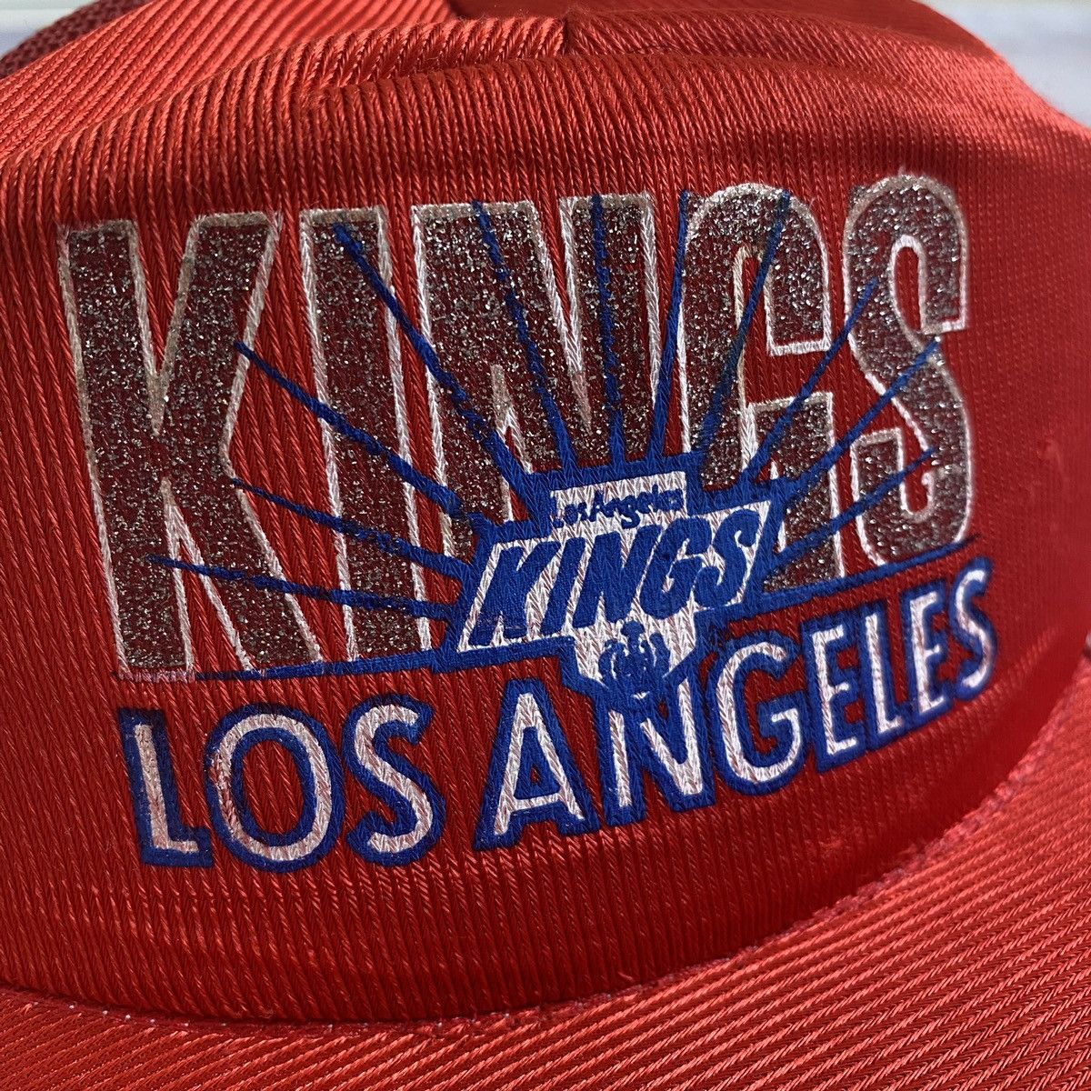 NFL × Vintage Rare 80s Los Angeles Kings Vintage Cap Hat Red Raiders Size ONE SIZE - 3 Thumbnail
