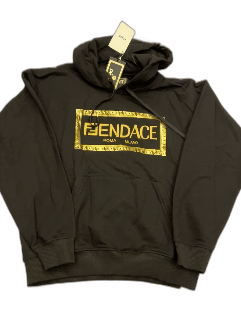 Fendi FENDI X VERSACE Fendace Print Hoodie - dmc Size M / US 6-8 / IT 42-44 - 1 Thumbnail