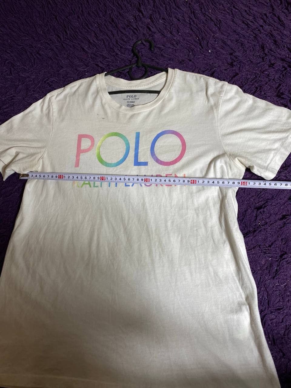 Polo Ralph Lauren × Rugby Ralph Lauren × Vintage Vintage Polo Ralph Lauren Big Logo T Shirt Size US M / EU 48-50 / 2 - 12 Thumbnail