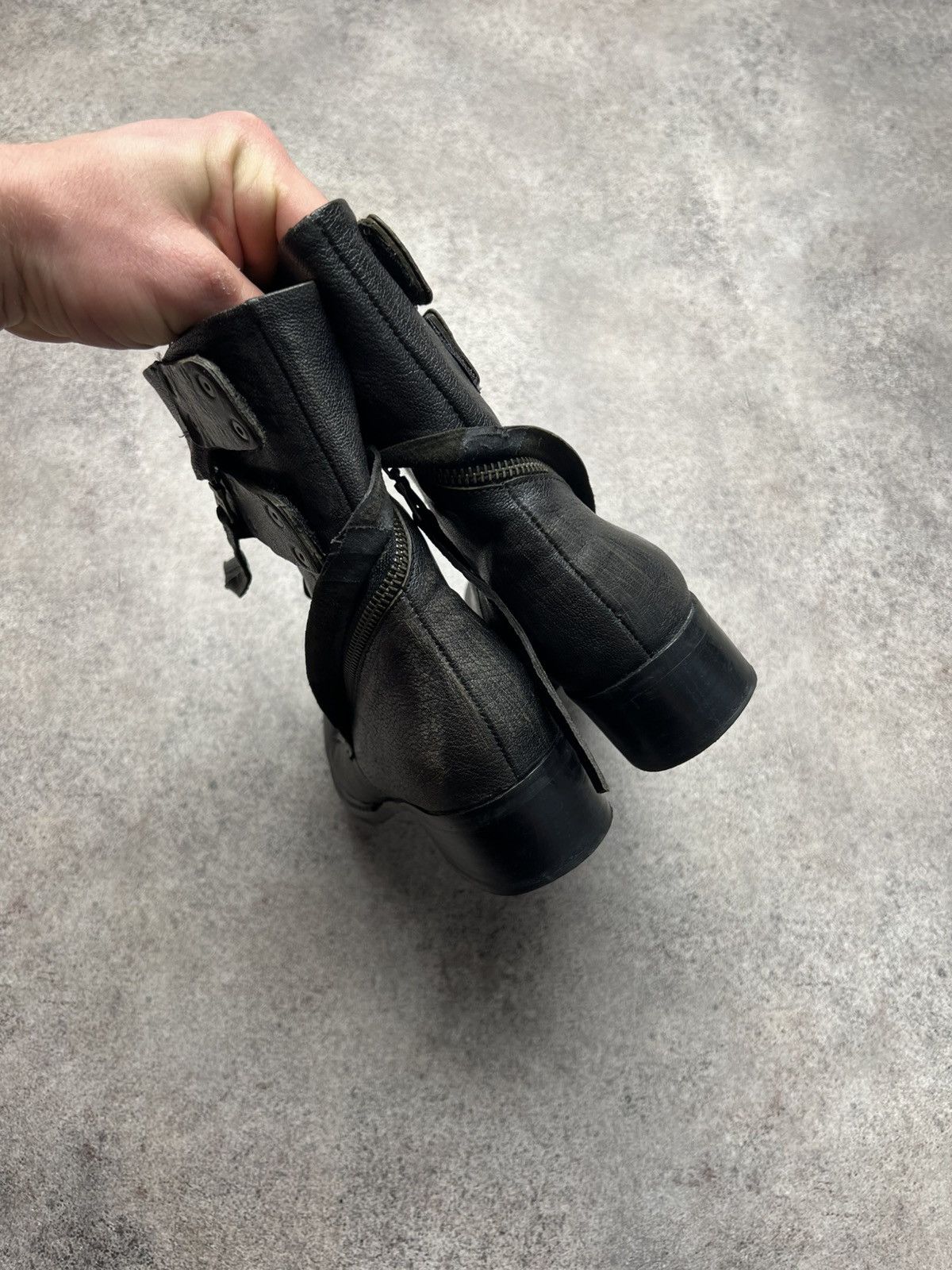 Japanese Brand × Vintage Vintage tornado zip boots Size US 8 / IT 38 - 10 Thumbnail