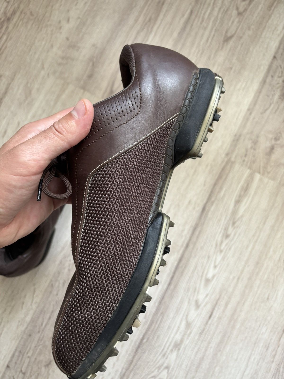Nike Nike Zoom Tiger Woods Golf Shoes 336048-271 Brown 2008 Rare Size US 10 / EU 43 - 8 Thumbnail