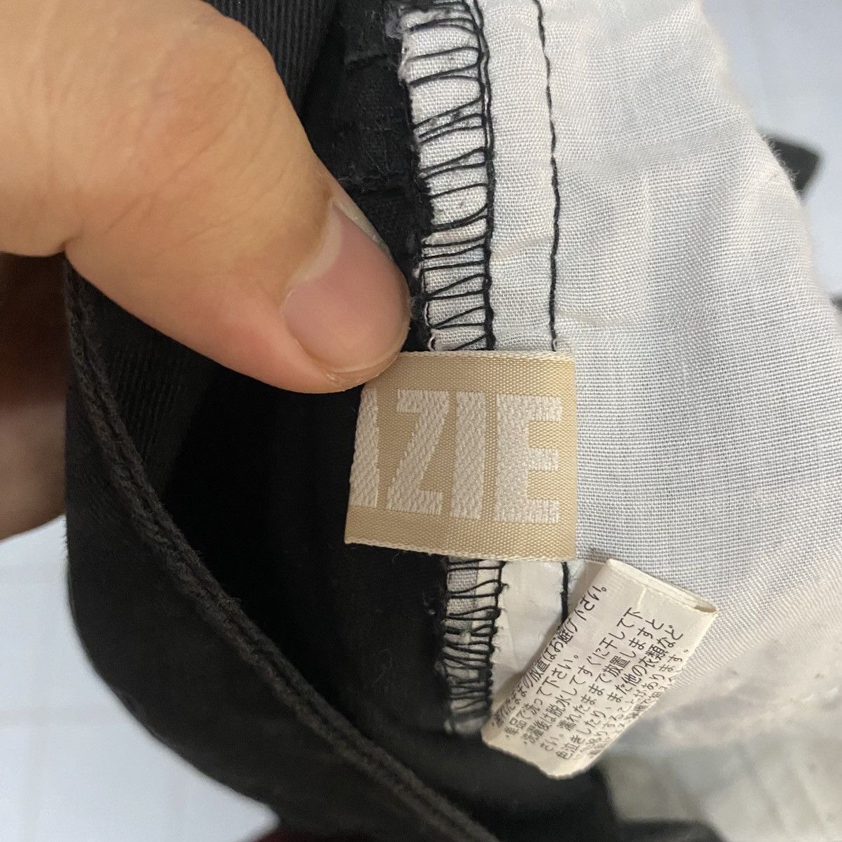 Japanese Brand DL Grazie Black Cargo Multipocket Pants #C926 Size US 26 / EU 42 - 23 Thumbnail