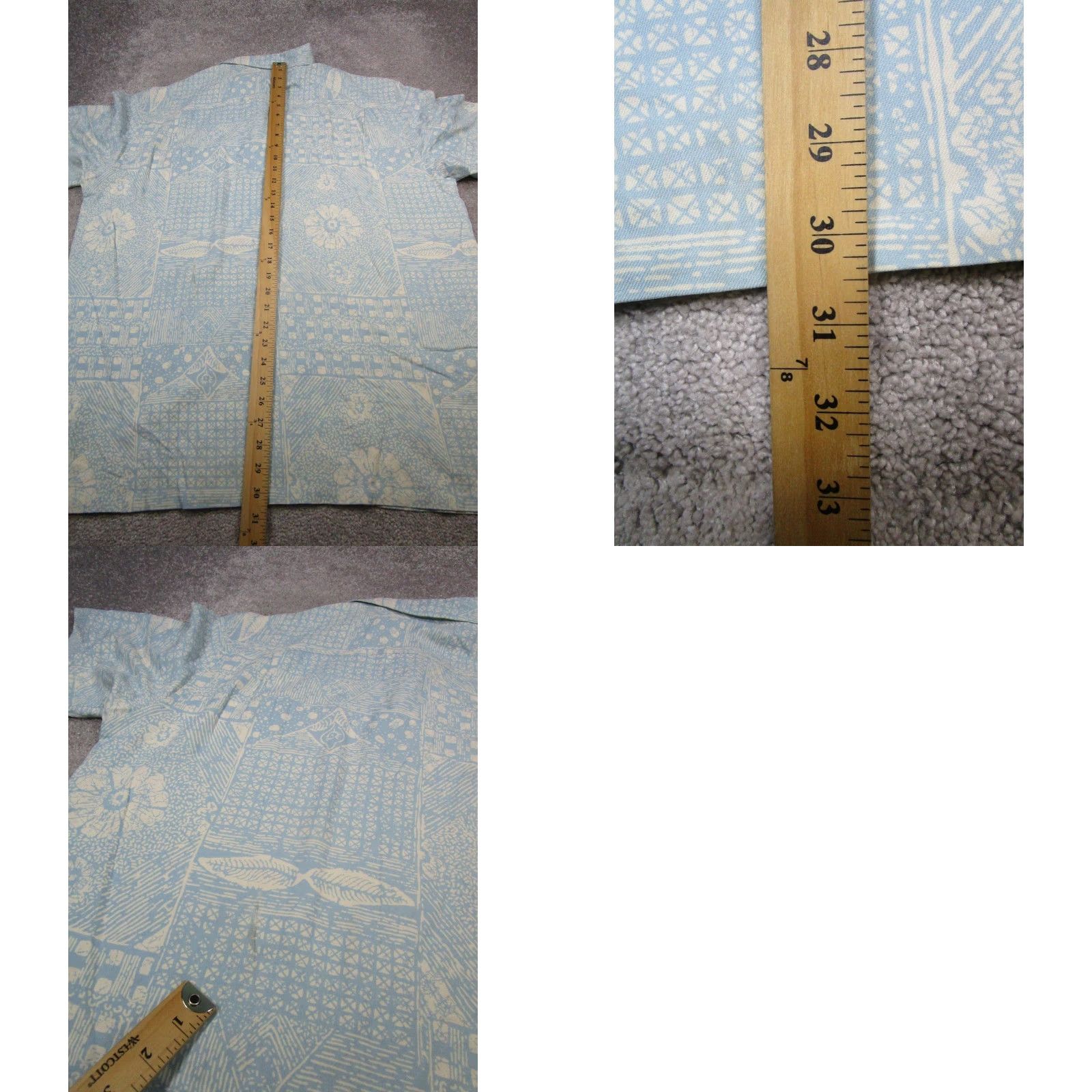 Tommy Bahama Tommy Bahama Shirt Mens XL Blue Silk Button-Up Casual Short Sleeve Collared Knit? No—Silk Button-Up Shirt, Tommy Bahama, Blue, XL, Men, Casual Size US XL / EU 56 / 4 - 8 Thumbnail