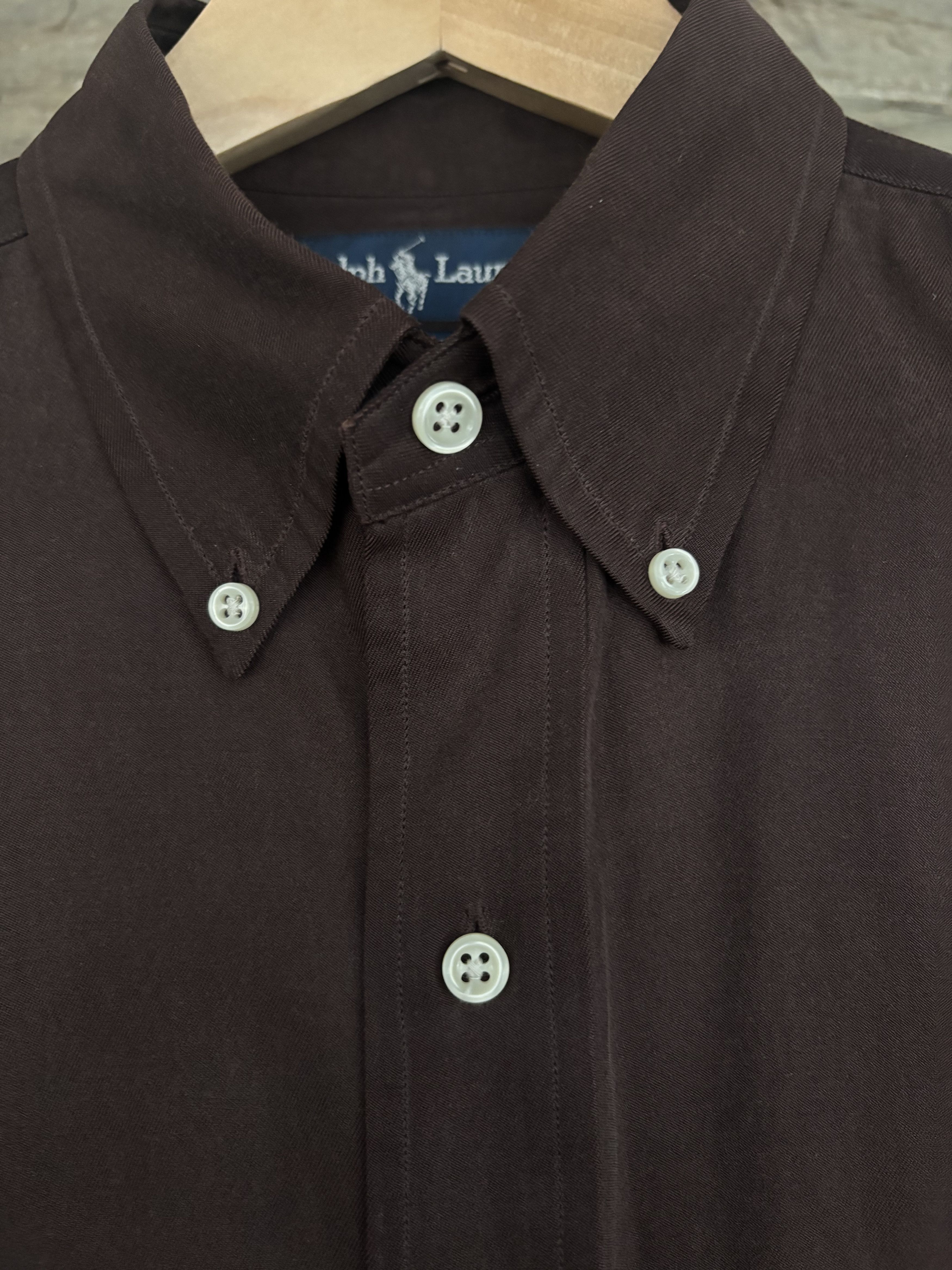 Polo Ralph Lauren Blake Silk Cotton Button Down Size US L / EU 52-54 / 3 - 2 Thumbnail