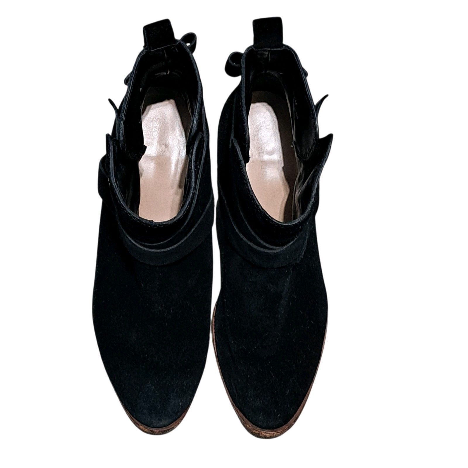 Kate Spade Kate Spade Taley Logo Bow Gothic Western Pull On Leather Sue Size US 8.5 / IT 38.5 - 9 Thumbnail