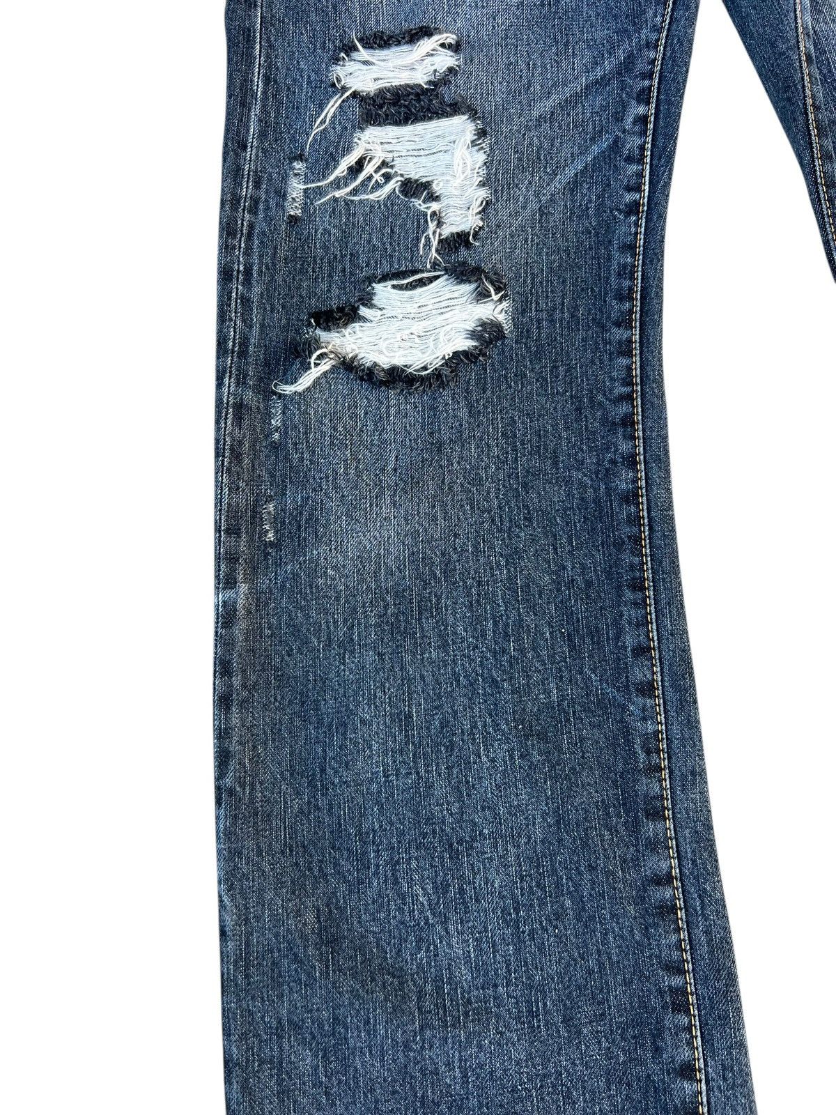 45rpm Vintage 45rpm Distressed Fade Denim Selvedge Jeans Size US 30 / EU 46 - 8 Thumbnail