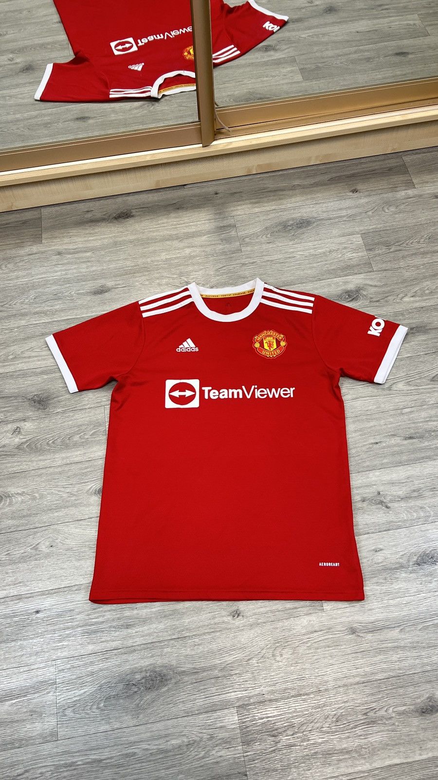 Adidas Manchester United Ronaldo 2021-22 Home Soccer Jersey Adidas Size US L / EU 52-54 / 3 - 1 Thumbnail