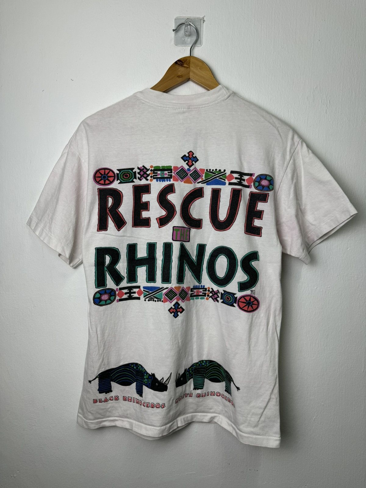 Vintage Vintage Rhinos T Shirt Size US M / EU 48-50 / 2 - 2 Thumbnail
