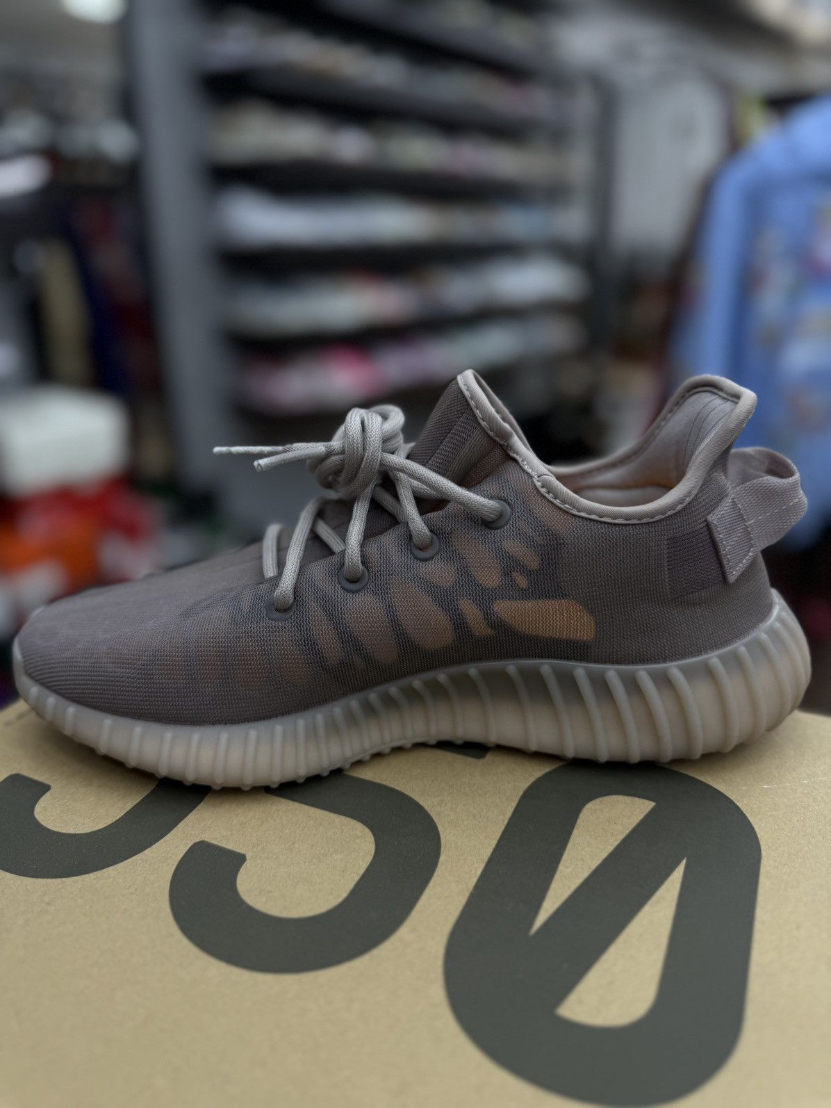 Yeezy Yeezy 350 Mono Mist Grey Size 8 Brand New W Box Size US 8 / EU 41 - 9 Thumbnail