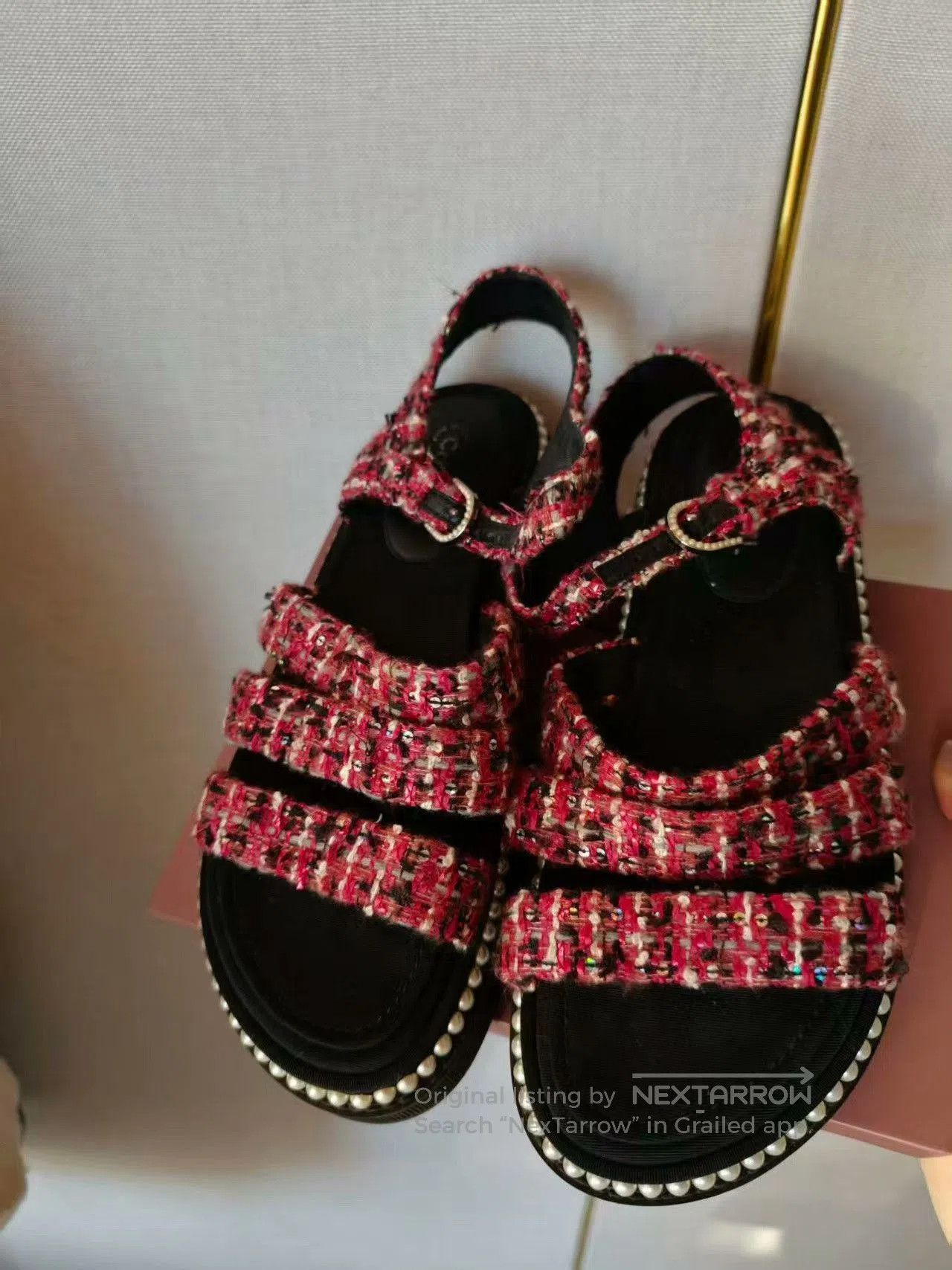 Chanel Women's Sandals Size 37.