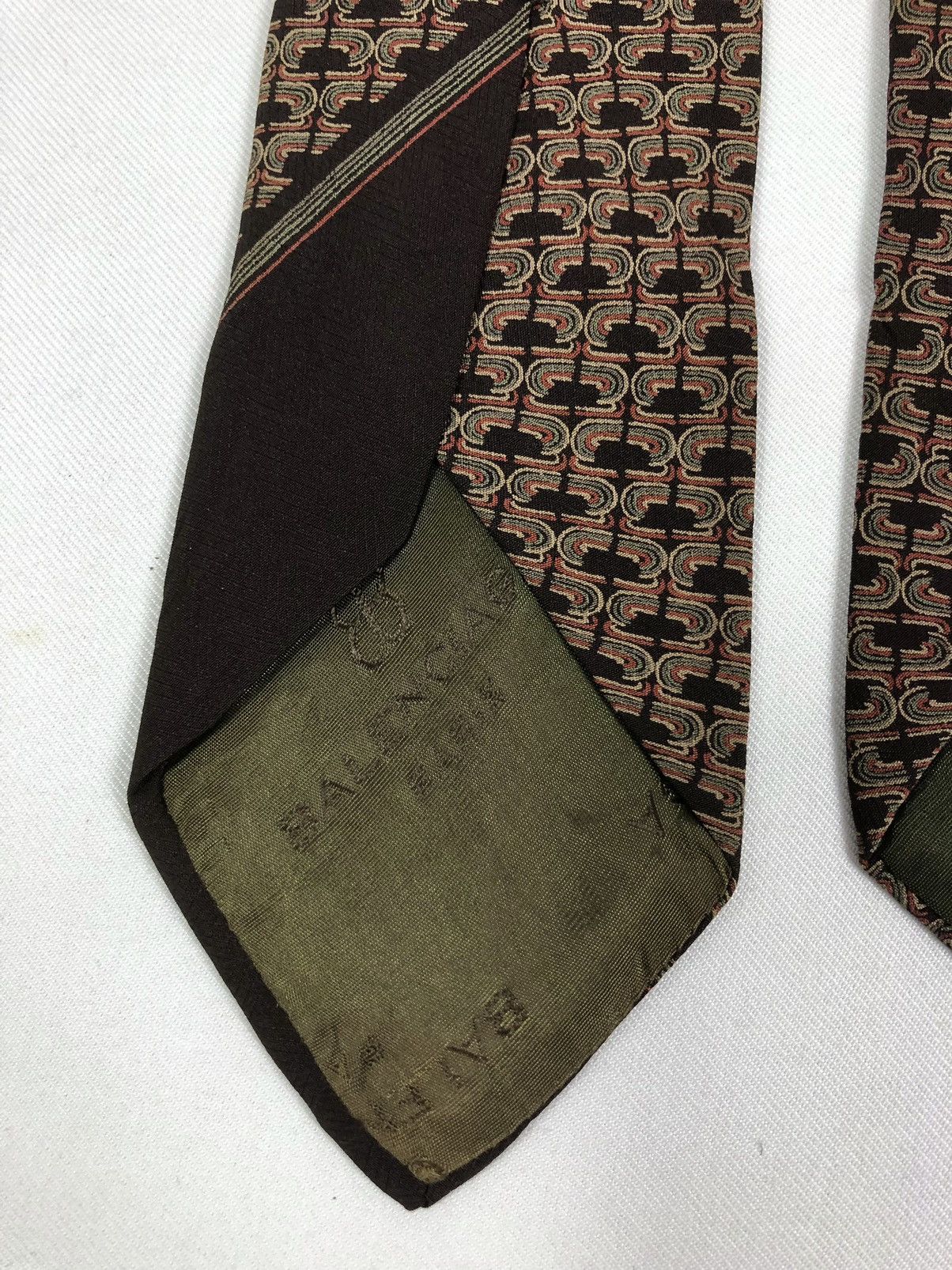 Balenciaga Rare Vintage Balenciaga Silk Tie Made in Italy Size ONE SIZE - 6 Thumbnail