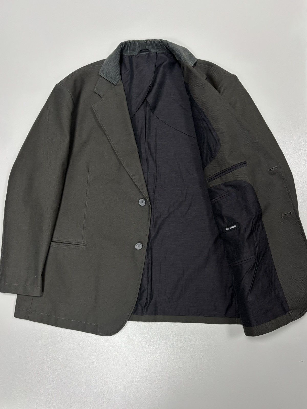 Raf Simons Raf Simons FW22 Oversized Boxy Blazer with Pins Size 50L - 3 Thumbnail
