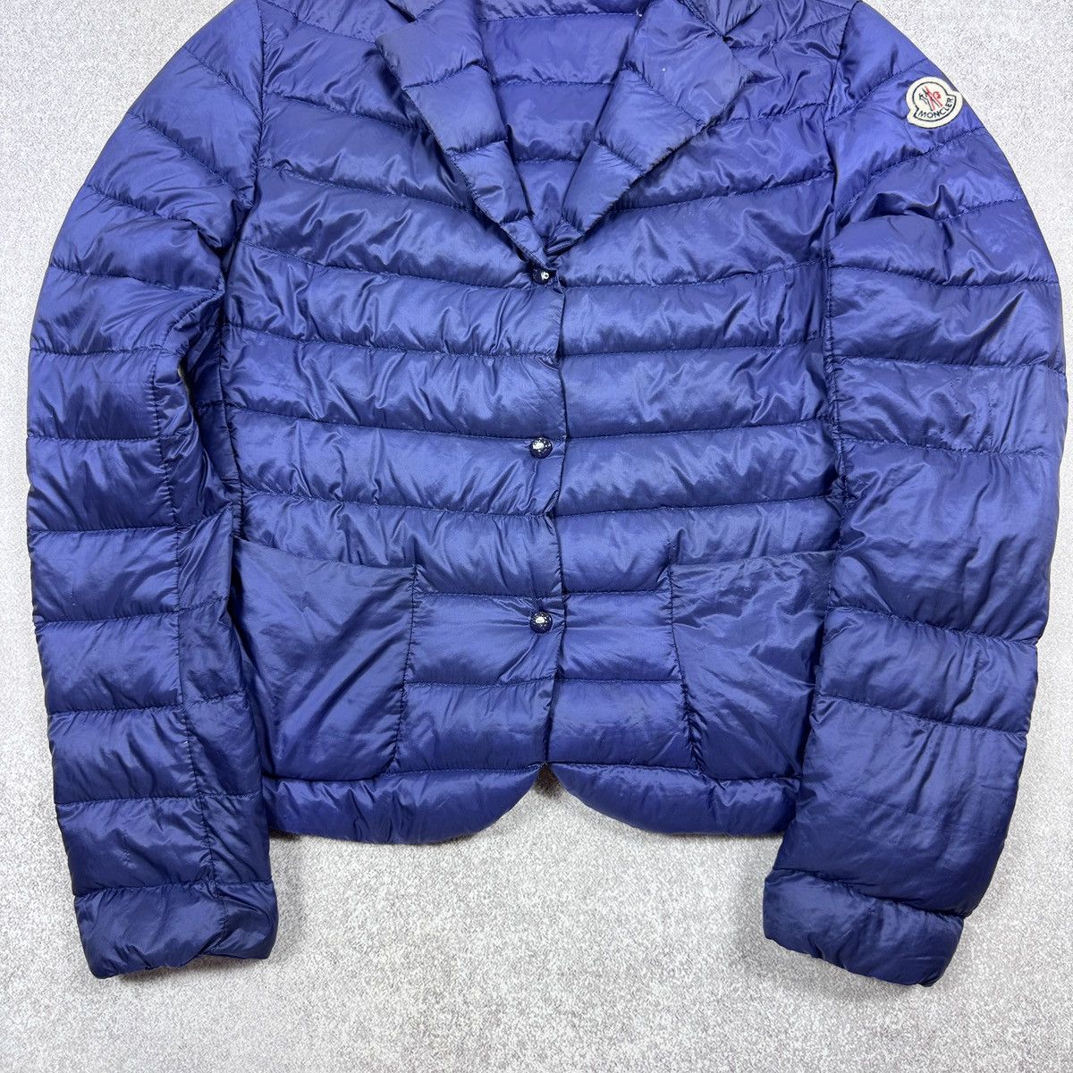 Moncler Women`s Moncler Lisette Ultralight Puffer Blue Jacket Size 1 Size S / US 4 / IT 40 - 10 Thumbnail