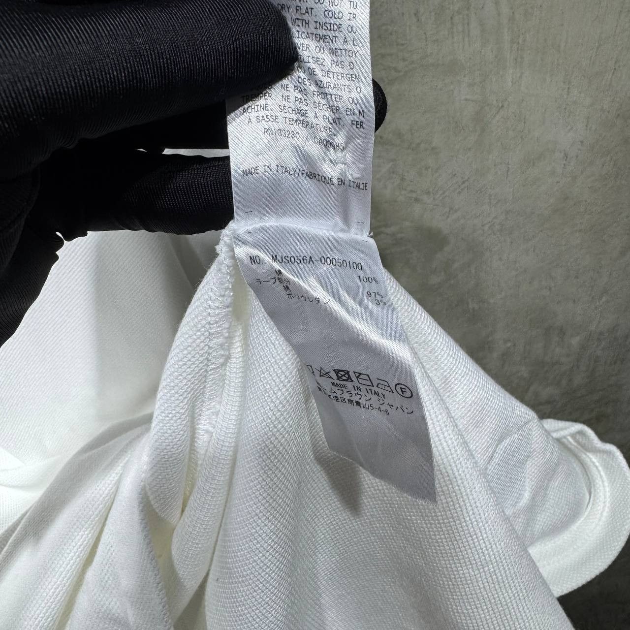 Thom Browne Thom Browne Center Back Stripe Pique Tee Size US L / EU 52-54 / 3 - 12 Thumbnail
