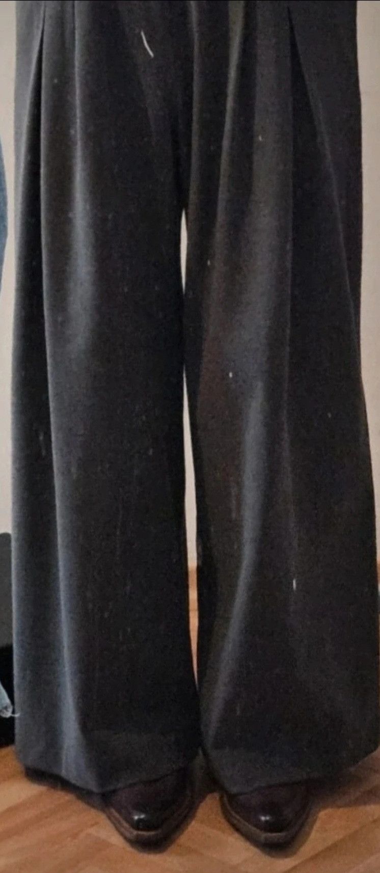 Unvain Studios Unvain Pleated Wide leg suit pants S Size US 30 / EU 46 - 3 Thumbnail