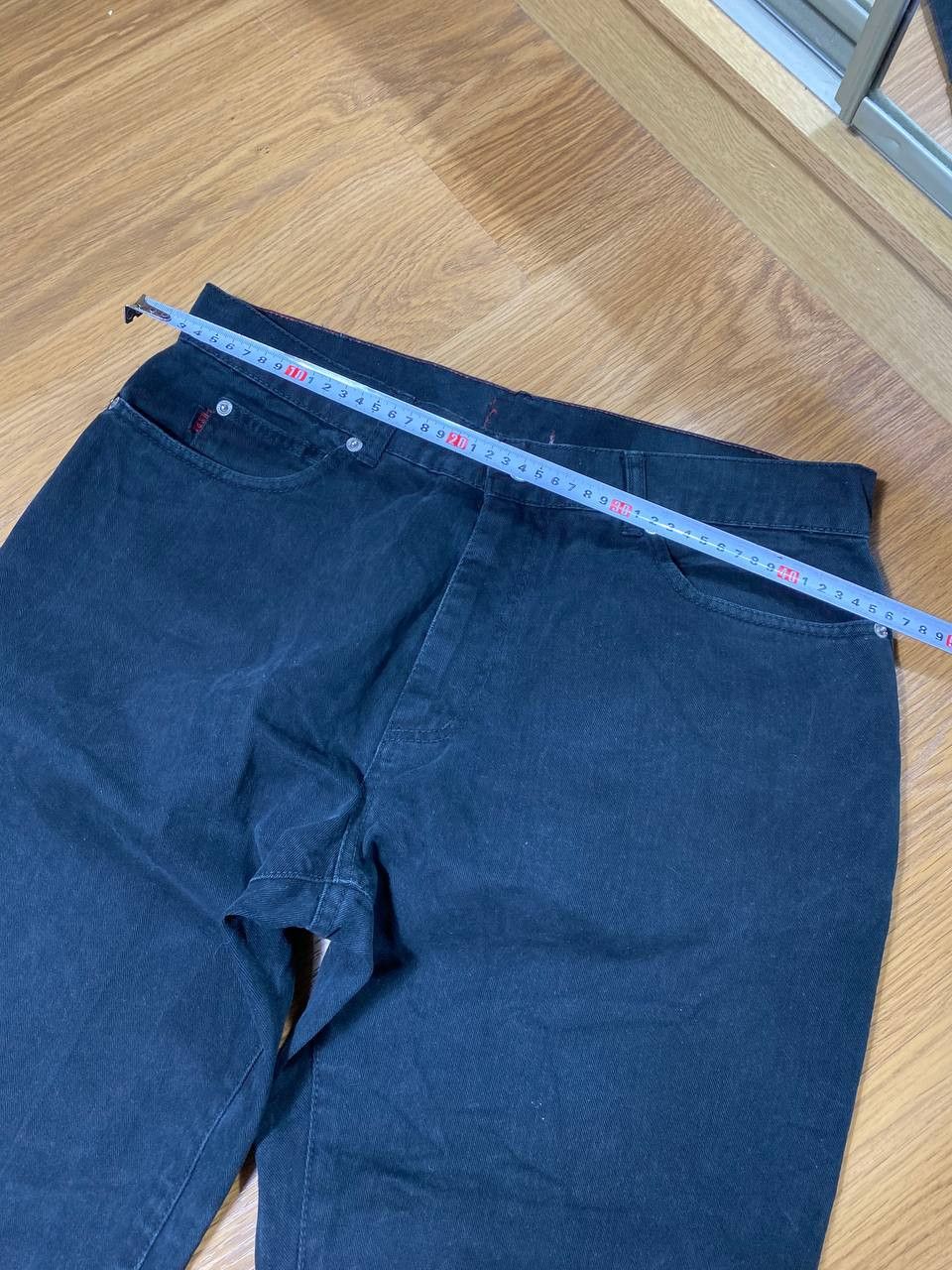 U.S. Polo Assn. Dirty Distressed Crush Faded Y2K baggy jeans pants Size US 30 / EU 46 - 11 Thumbnail