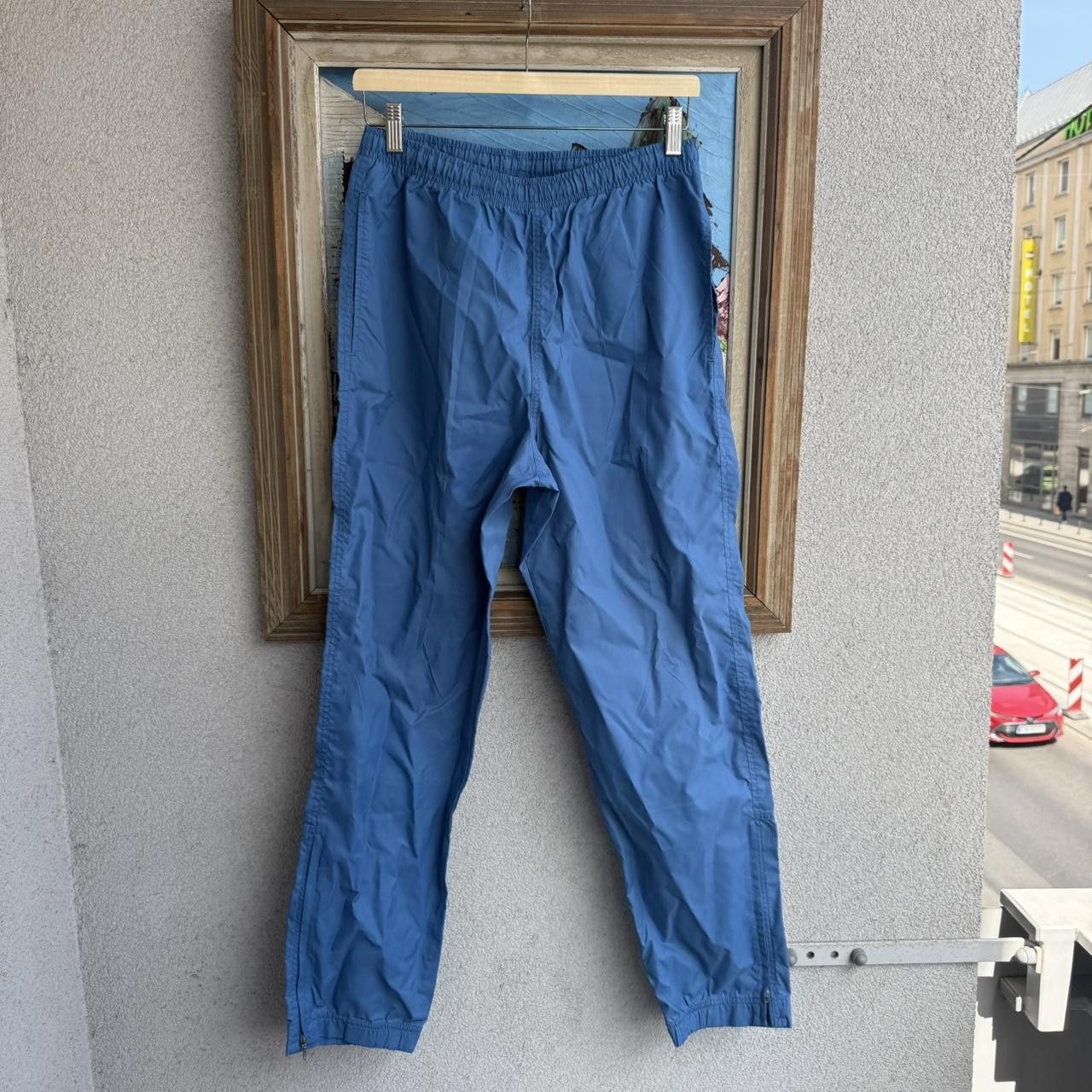 Nike Nike Vintage 90s Trackpants Blue Wide Leg Size US 32 / EU 48 - 1 Thumbnail