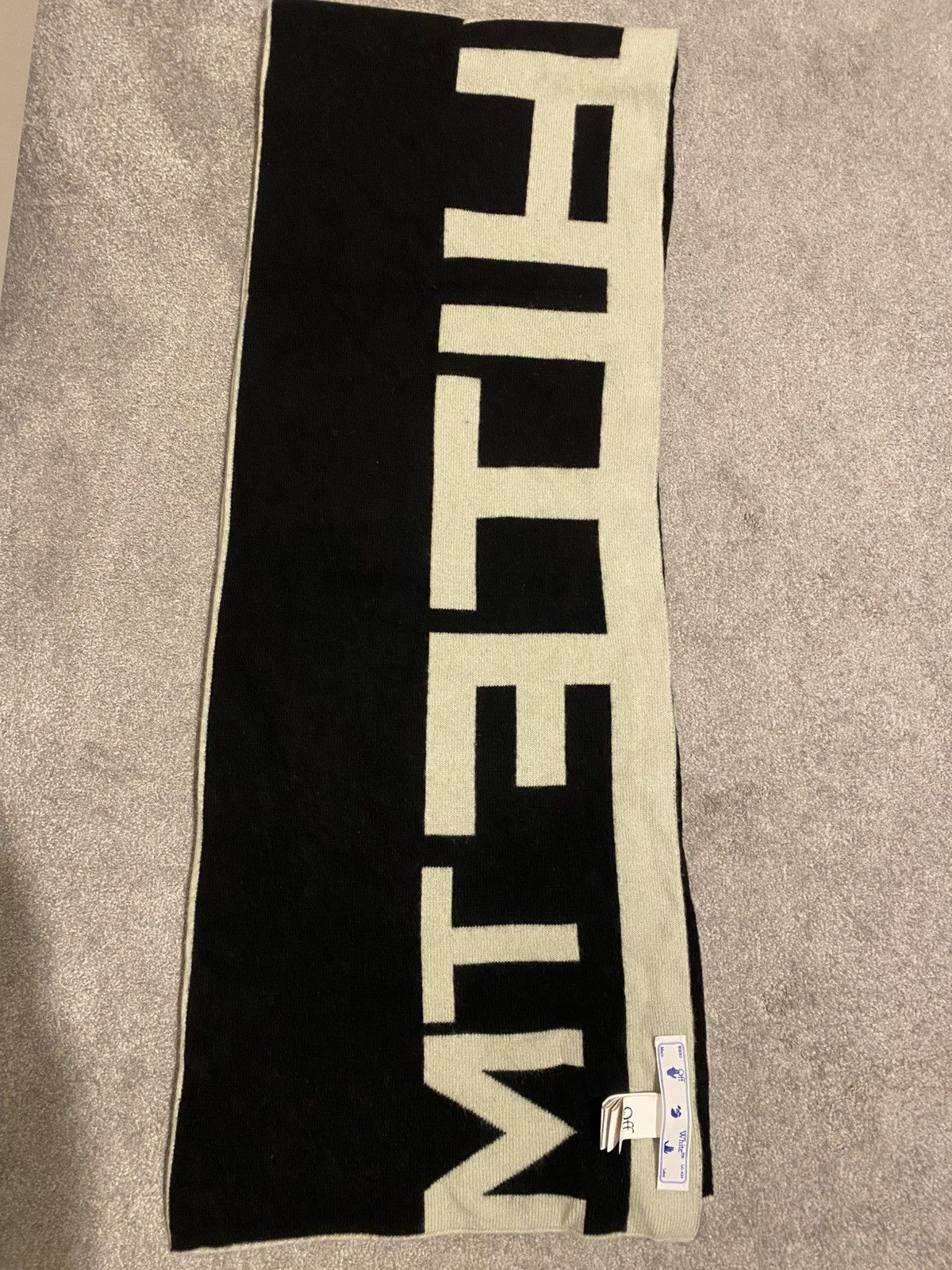 Off-White Face scarf Size ONE SIZE - 3 Thumbnail