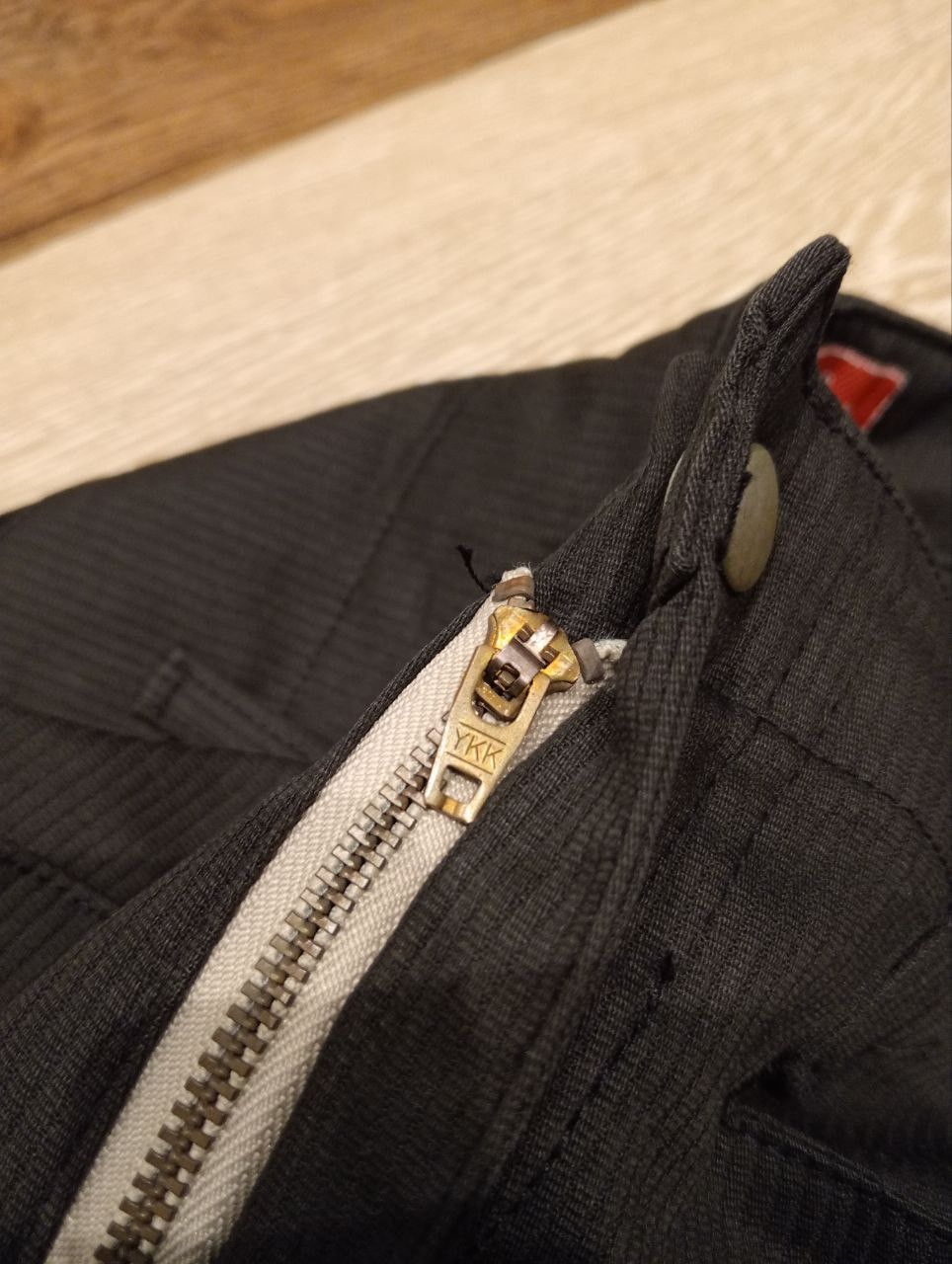Monitaly MONITALY VINTAGE COTTON PANTS - SIZE 30 BLACK Size US 30 / EU 46 - 7 Thumbnail