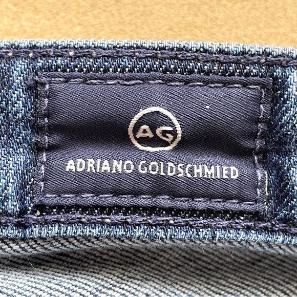 AG Adriano Goldschmied AG Jeans Dark Wash Ballad Slim Boot Cut Jeans - 32-34" Size 33" - 6 Thumbnail