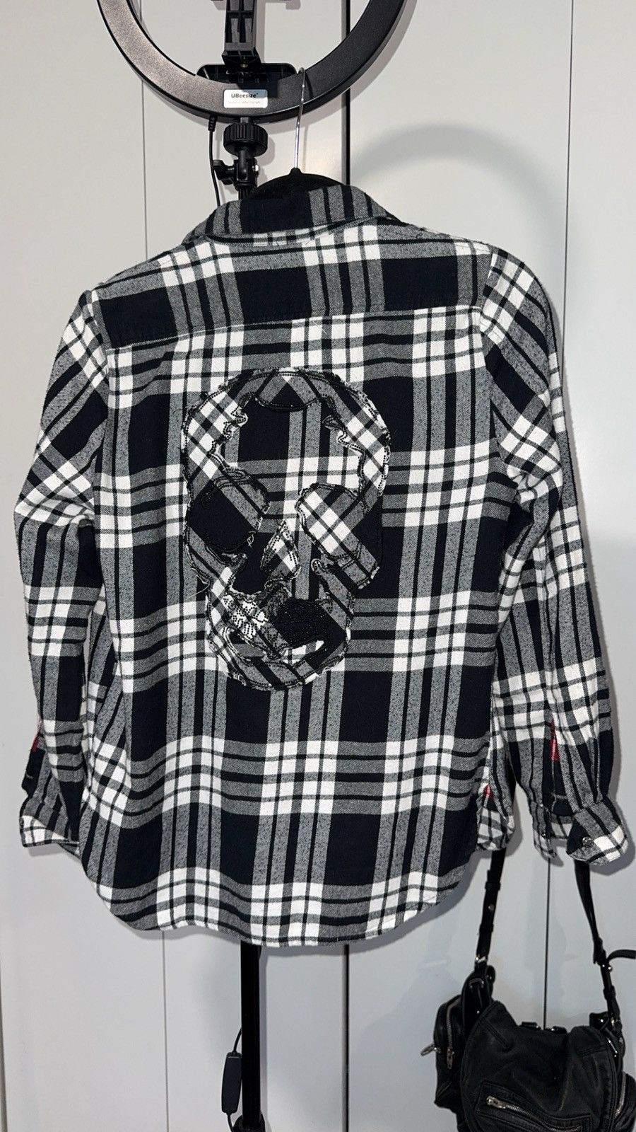 Zadig & Voltaire Zadig & Voltaire Punk Blue Plaid Shirt Size S / US 4 / IT 40 - 2 Thumbnail