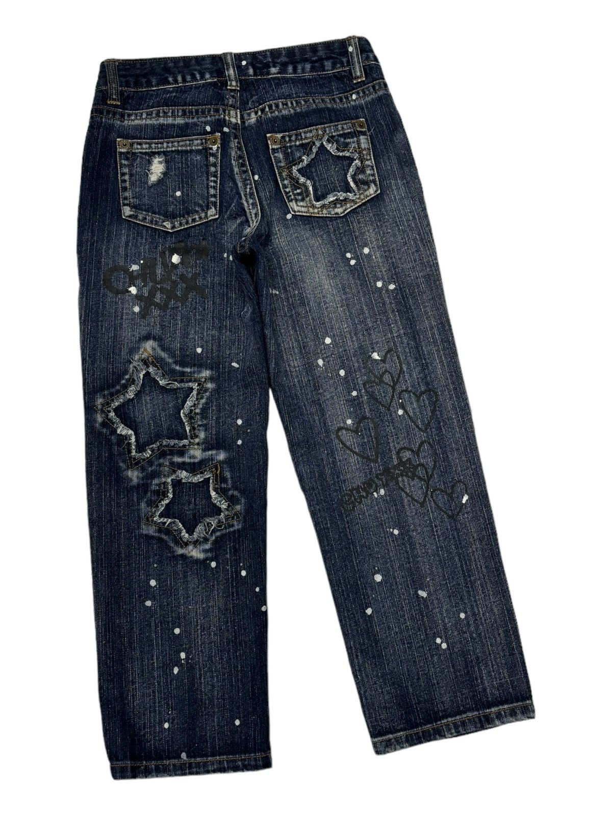 Hysteric Glamour 1990s CHUXXX HYSTERIC GLAMOUR STYLE PUNK STUDDED DENIM JEANS Size 29" - 4 Thumbnail