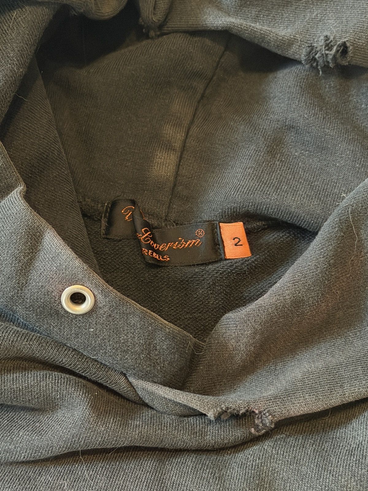 Undercover Undercover 06ss Damage Hoodie Size US M / EU 48-50 / 2 - 4 Thumbnail