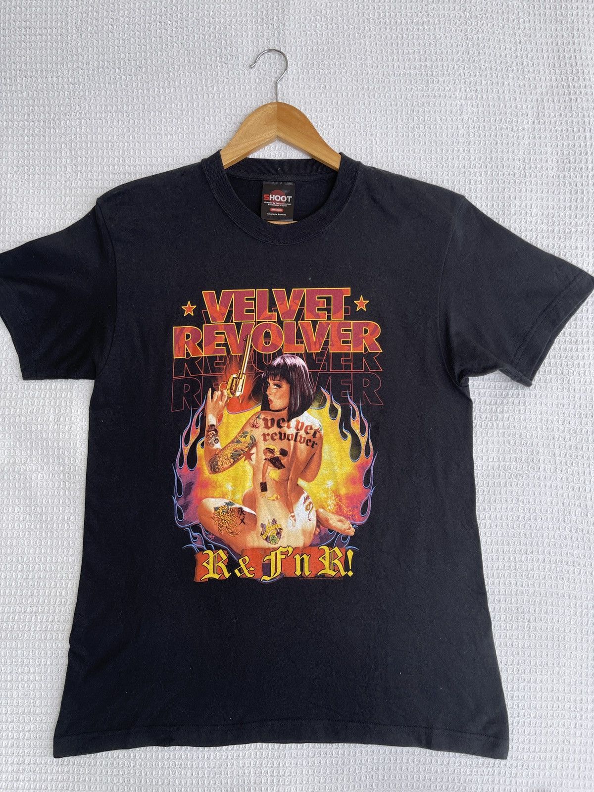 Band Tees Rare🔥Vintage y2k VELVET REVOLVER Sexy Girl T Shirt Size US M / EU 48-50 / 2 - 10 Thumbnail