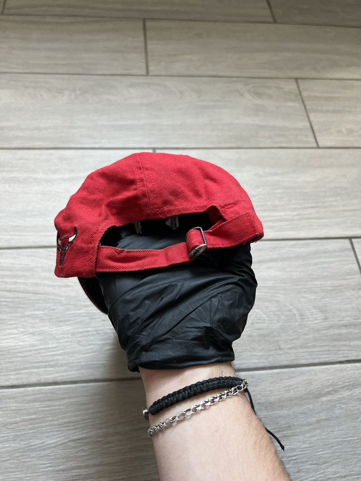 NBA Chicago Bulls Nike Hat Red Cap Vintage Y2K Size ONE SIZE - 4 Thumbnail