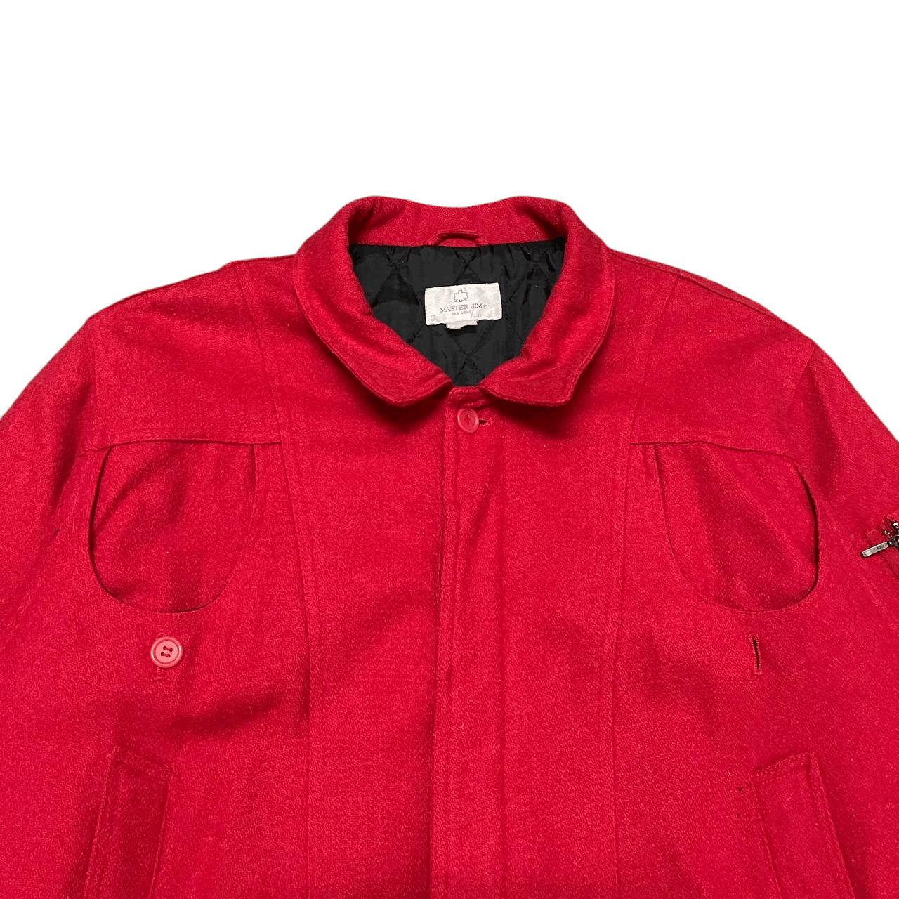Japanese Brand Vintage Master Jim Wool Bomber Jacket Size US M / EU 48-50 / 2 - 4 Thumbnail