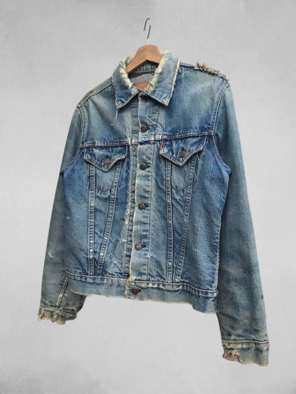 Levi's HOLY THRASH🔥 Vintage 60s/70s Levi’s Big E Blanket Lined Size US M / EU 48-50 / 2 - 7 Thumbnail