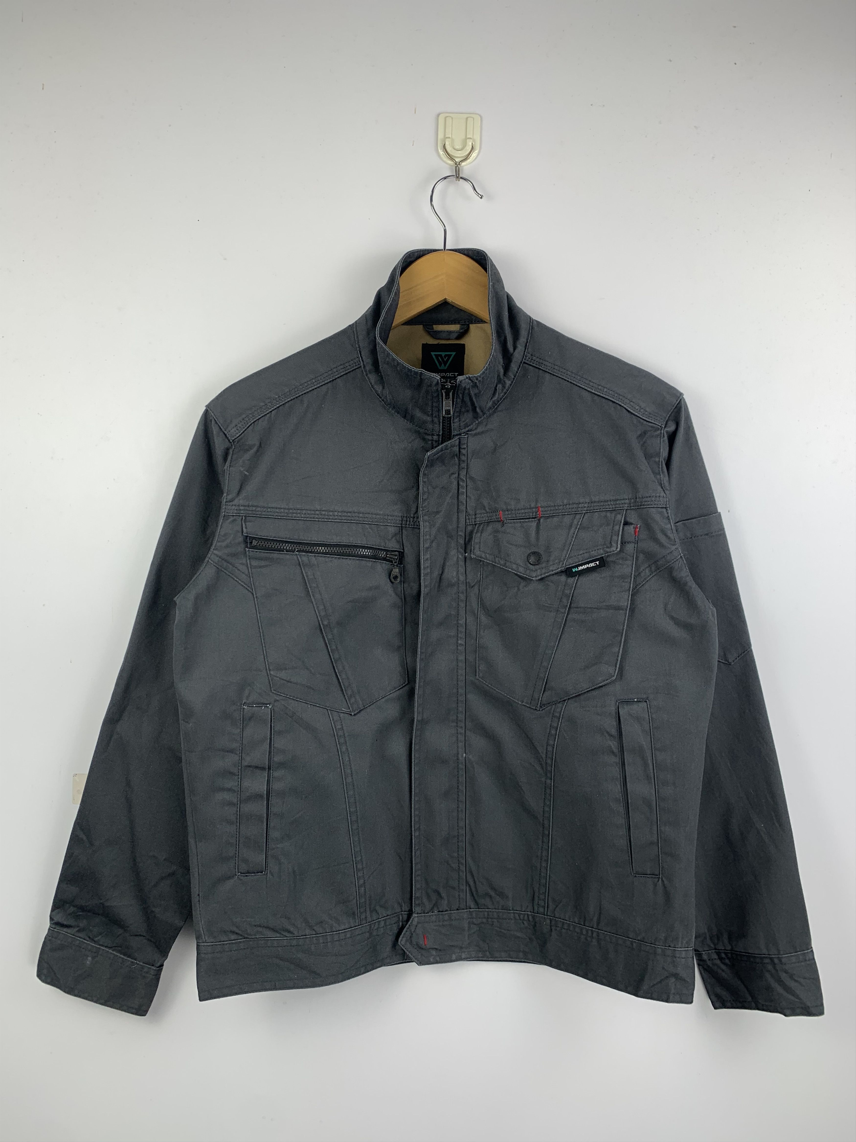 Japanese Brand Vintage Japanese Brand Worker Denim Jacket J1612 Size US M / EU 48-50 / 2 - 1 Thumbnail