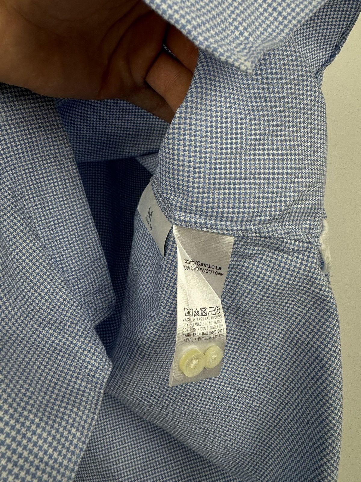 Ermenegildo Zegna Ermenegildo Zegna Camicia Buttons Shirt Size US L / EU 52-54 / 3 - 10 Thumbnail