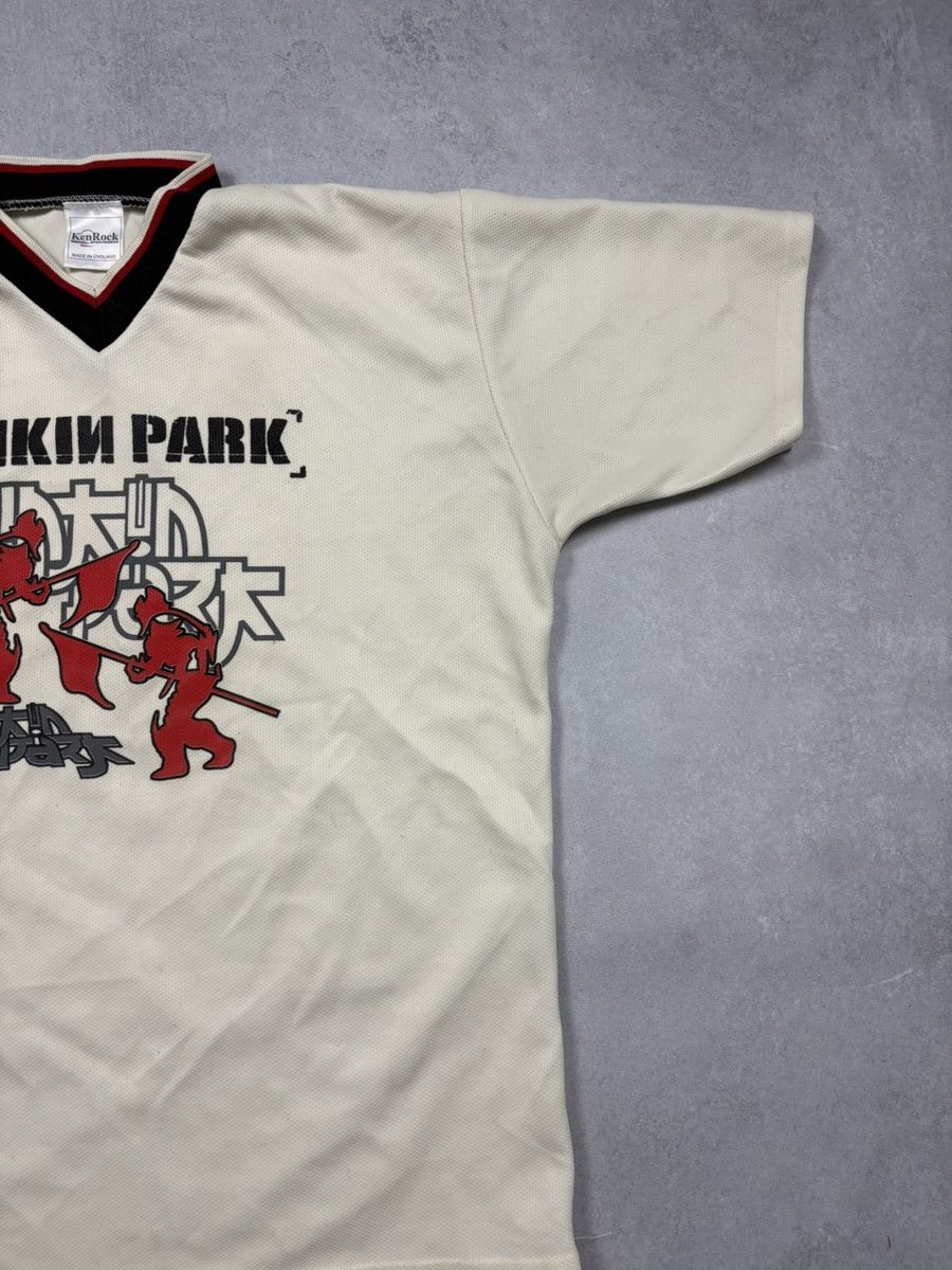 Band Tees Vintage 00s Linkin Park Hybrid Theory T-Shirt Rock Tee Rare Size US L / EU 52-54 / 3 - 3 Thumbnail