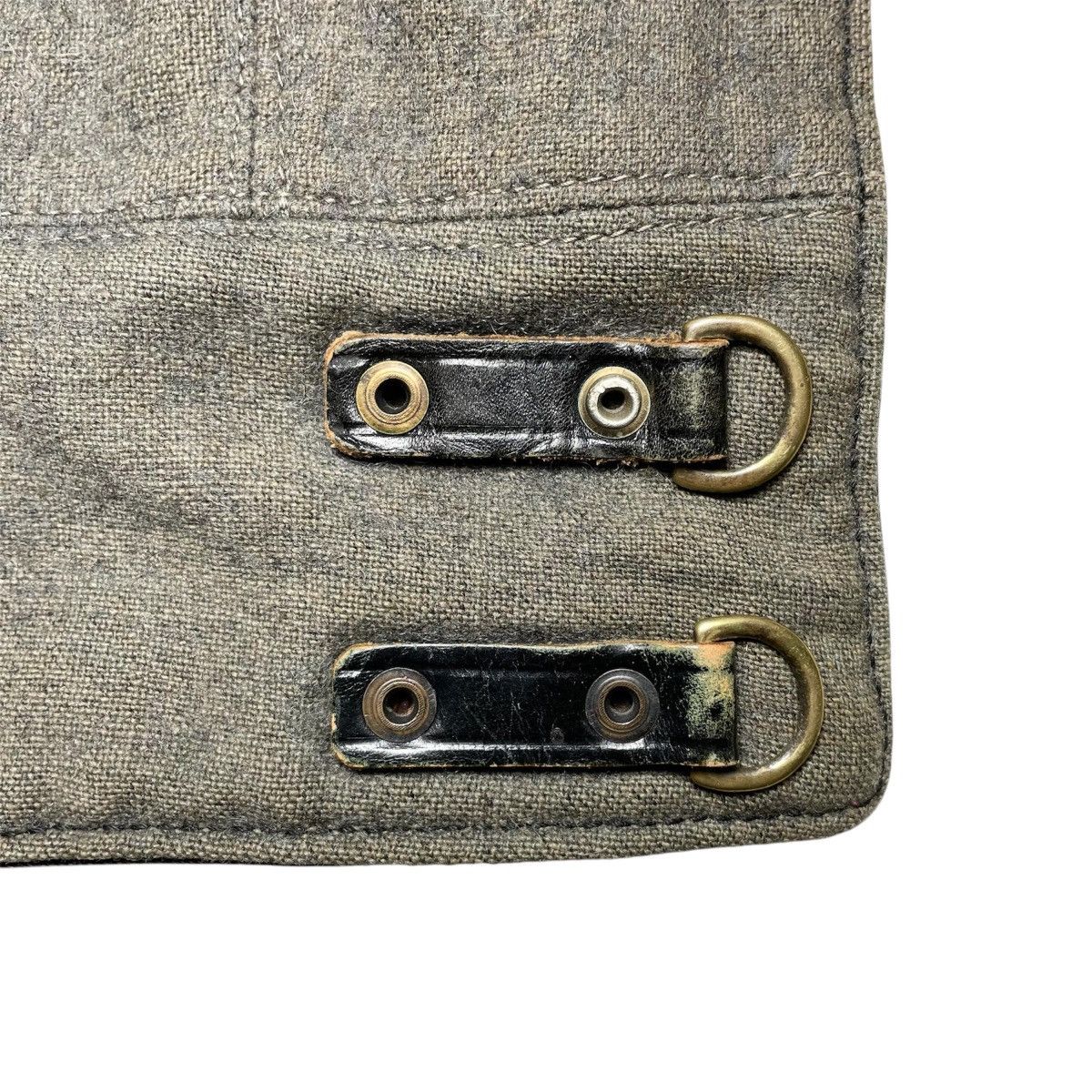 Vintage 1950s Swedish Army M/1954 Ordonnans Leather Jacket - M/L Size US M / EU 48-50 / 2 - 6 Thumbnail