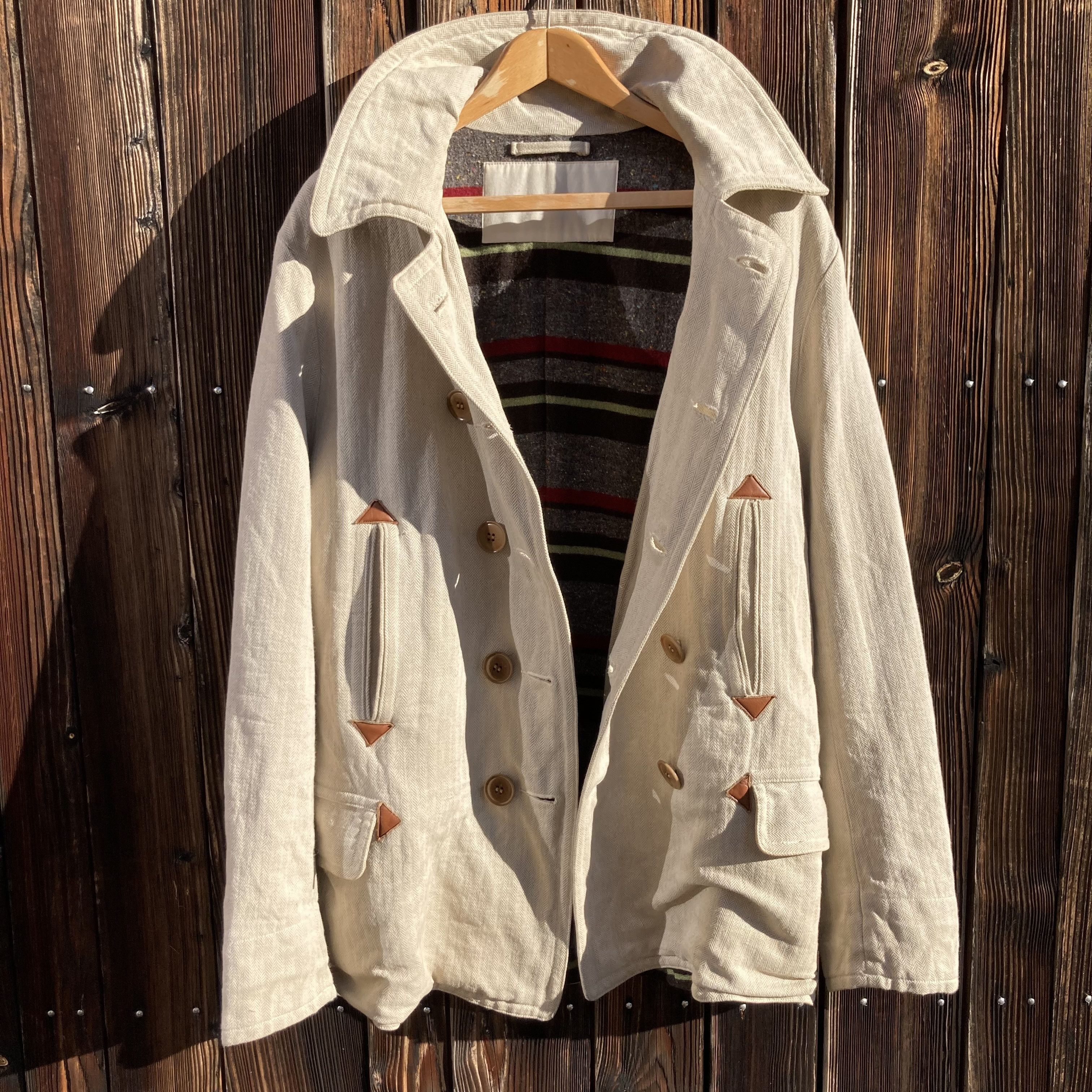 Mister Freedom Waterfront Coat HBT Twill - Canteen Blanket Lining Size US M / EU 48-50 / 2 - 2 Thumbnail