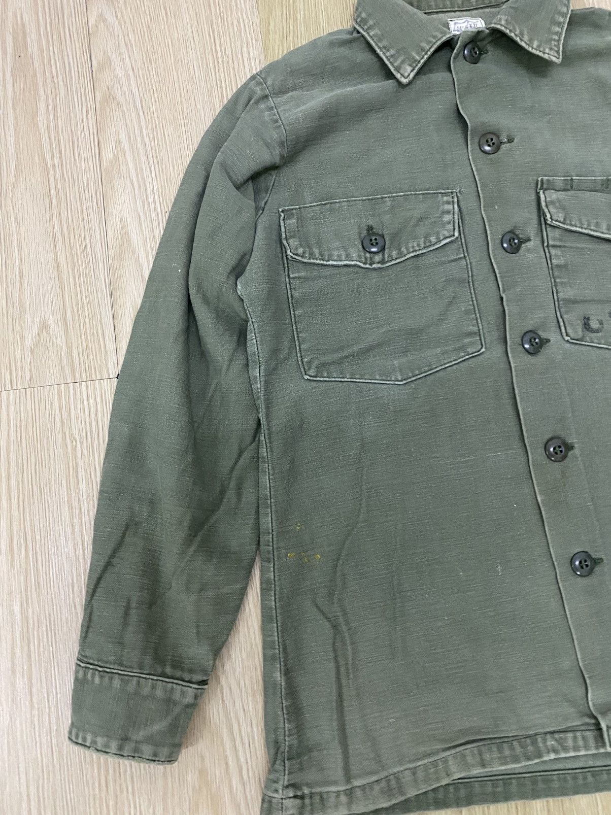 Vintage Vintage og 107 sateen utility military button ups Size US M / EU 48-50 / 2 - 3 Thumbnail