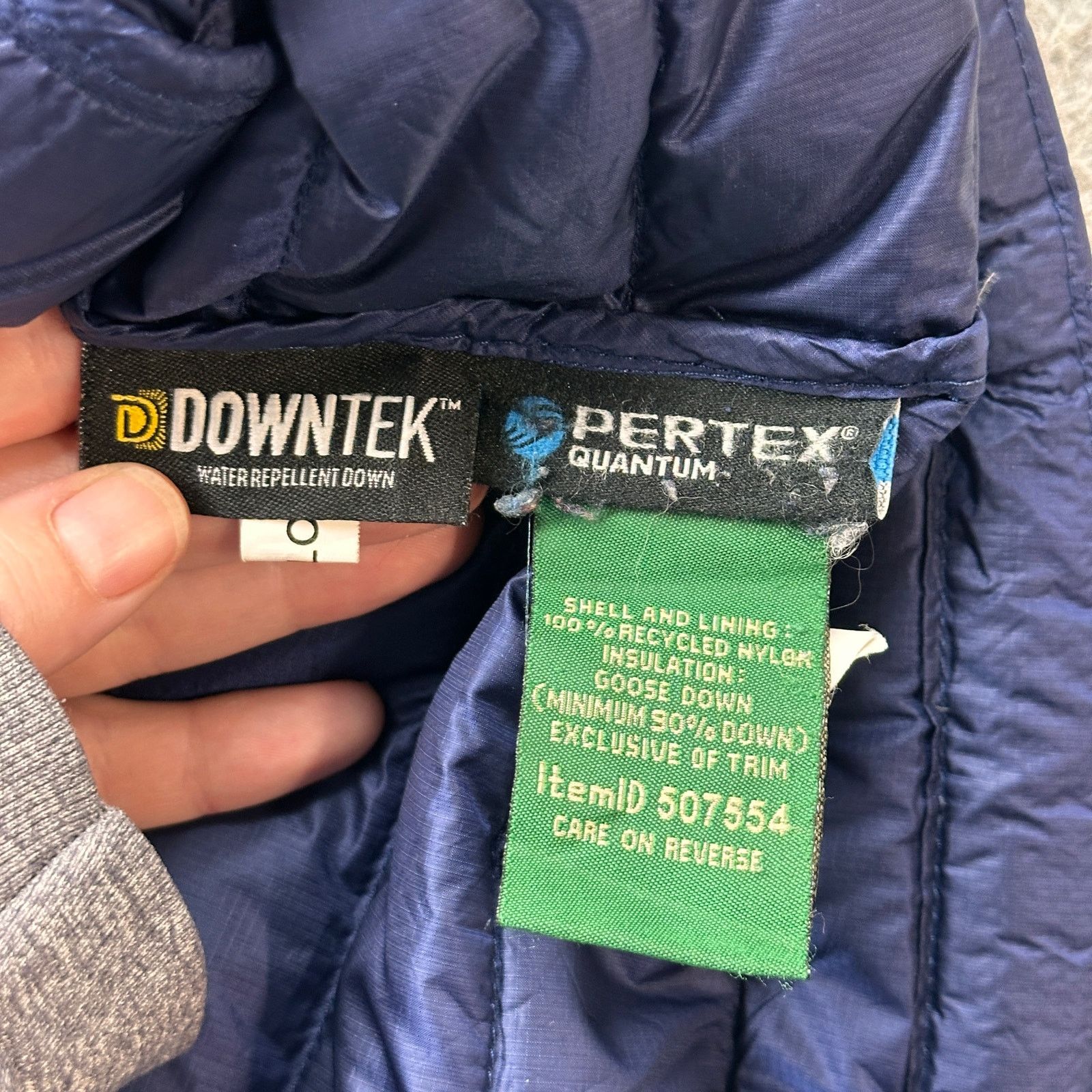 L.L. Bean LL Bean 507554 Ultralight 850 Down Jacket Mens XXL Navy Blue Size US XXL / EU 58 / 5 - 15 Thumbnail