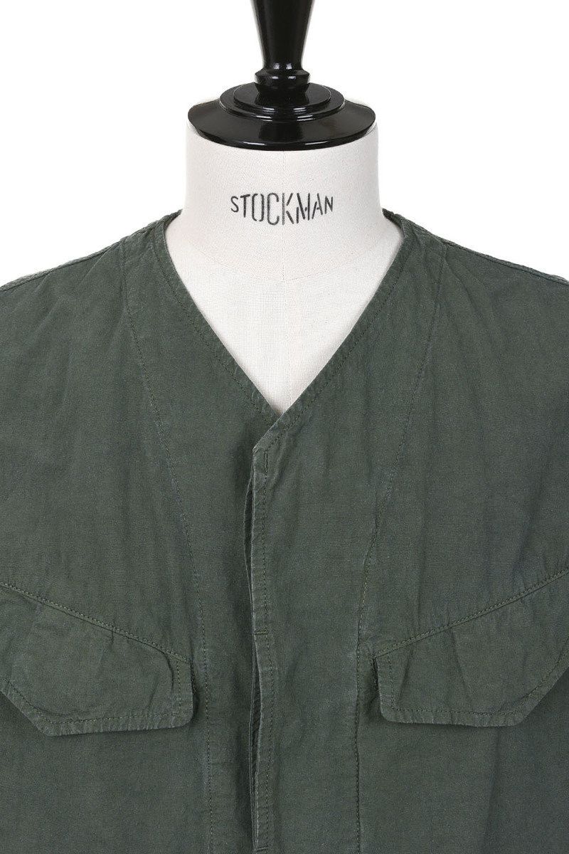 Sage De Cret Compact CotHemp Fatigue Jacket Size US L / EU 52-54 / 3 - 5 Thumbnail