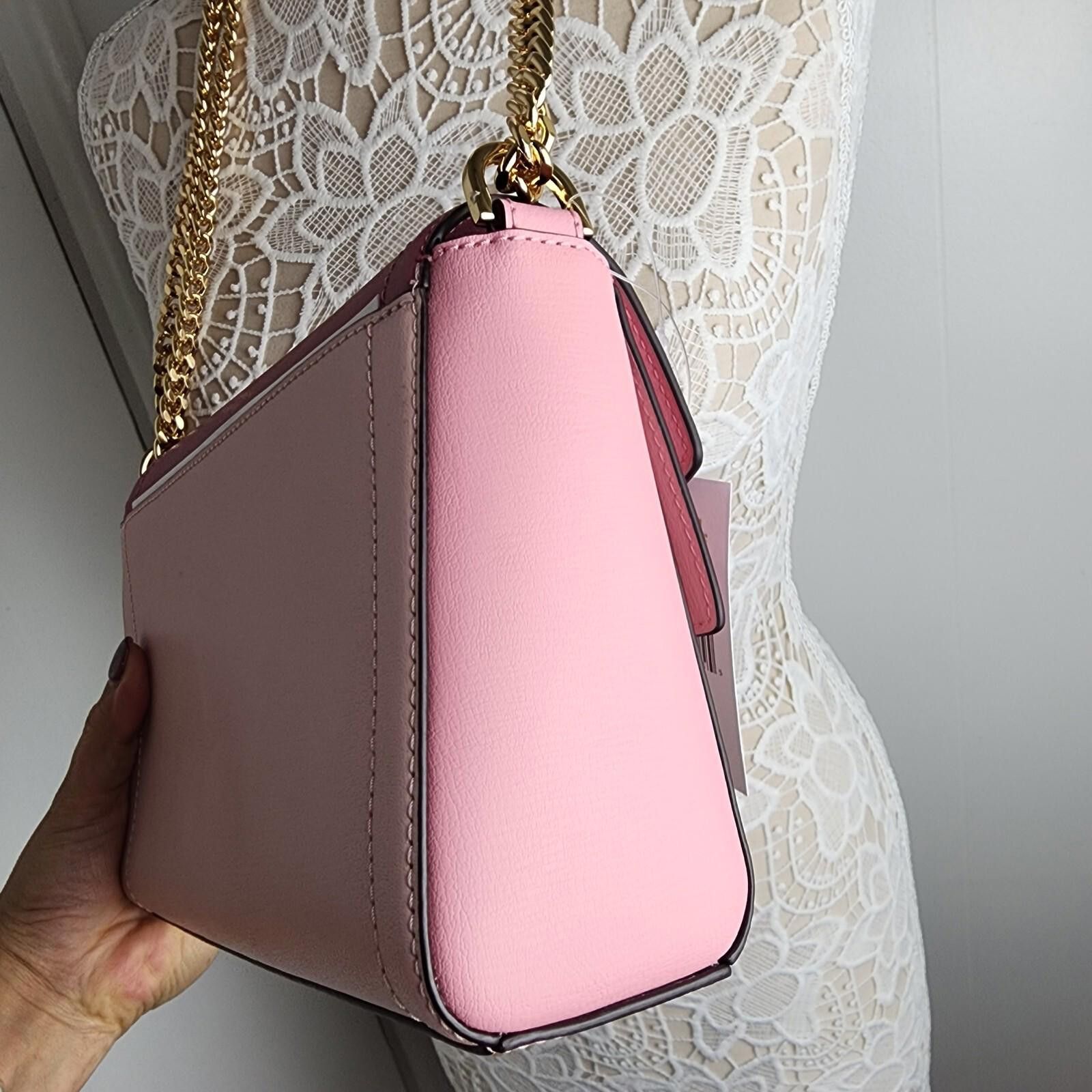 Michael Kors New Michael Kors Kinsley Medium Flap Shoulder Bag in Blossom Size ONE SIZE - 6 Thumbnail