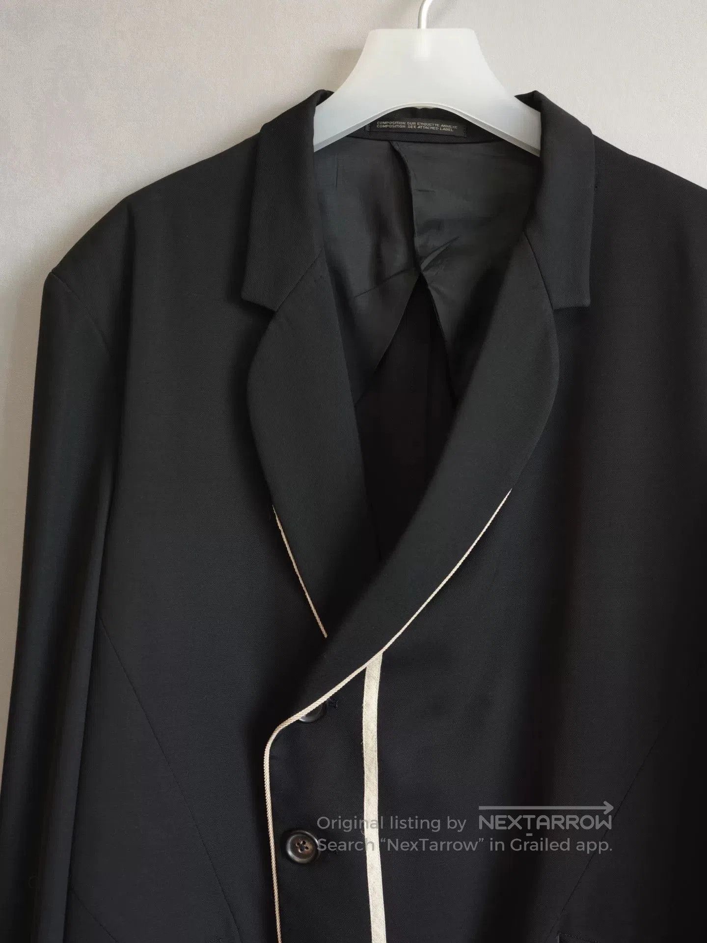 Yohji Yamamoto Yohji Yamamoto Wool Jacket 97SS. Size US M / EU 48-50 / 2 - 4 Thumbnail