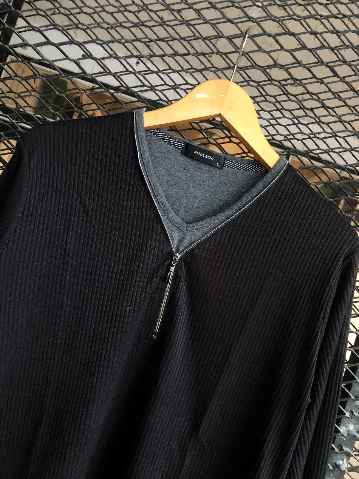 Japanese Brand JAPANESE NOTA BENE LONGSLEEVE DOUBLE LAYER LGBSTYLE Size US L / EU 52-54 / 3 - 2 Thumbnail