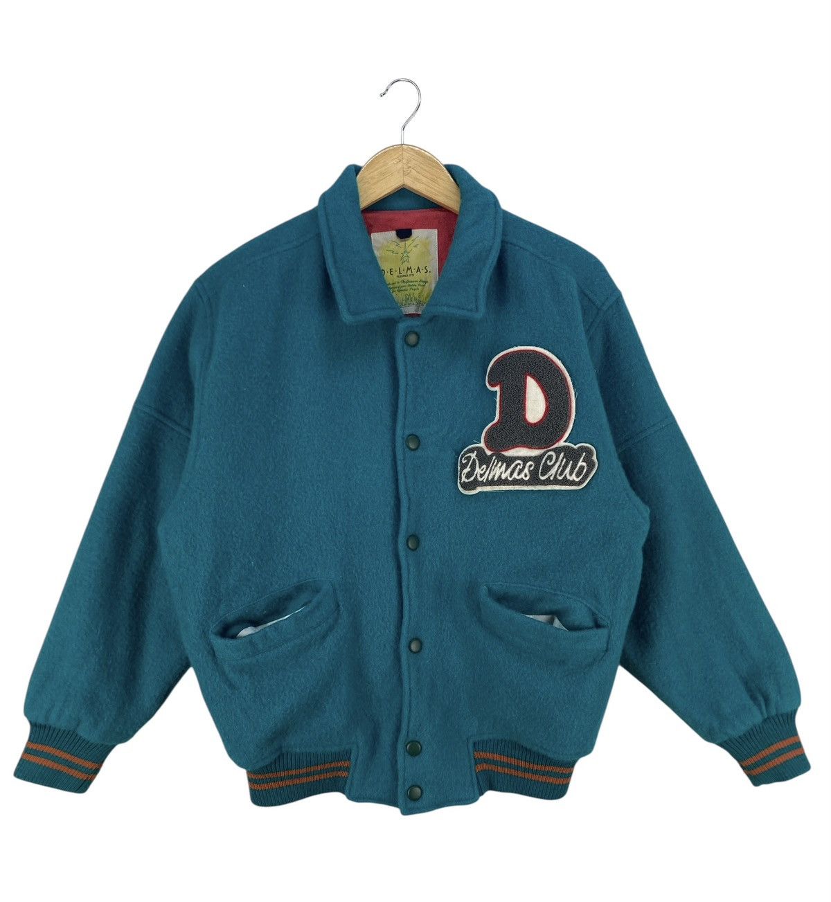 Vintage Vintage Delmas Wool Jacket Size US M / EU 48-50 / 2 - 2 Thumbnail