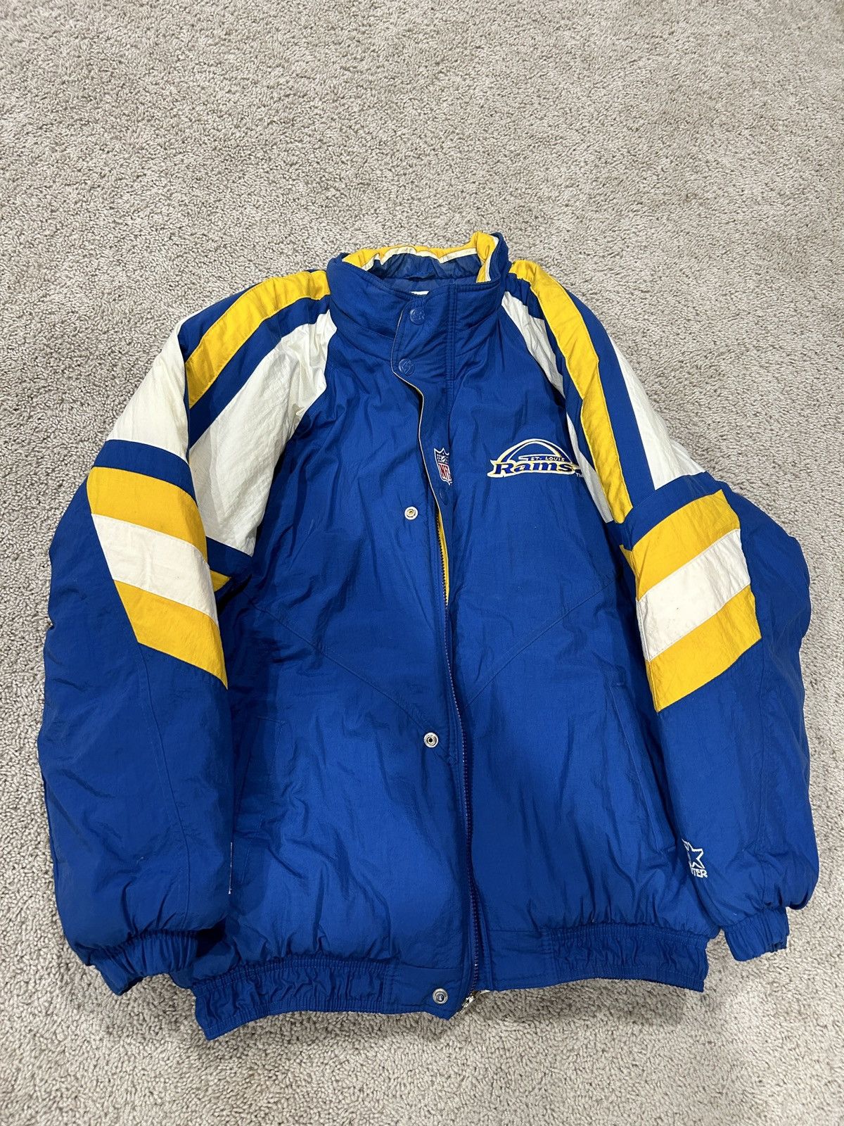 Vintage St. Louis Rams NFL Starter Jacket Men’s Large