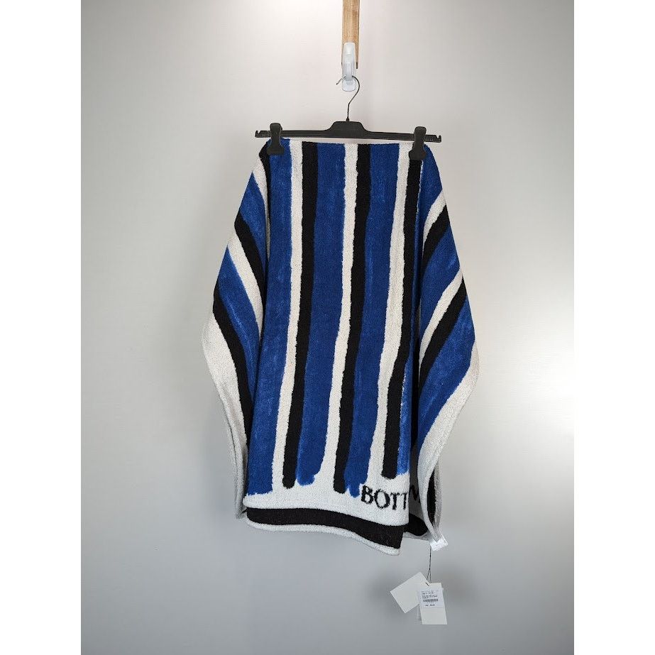 Bottega Veneta o1rshd1 Size:OS / Beach Towel Stripe Print Cotton Terry Blue Size ONE SIZE - 1 Thumbnail