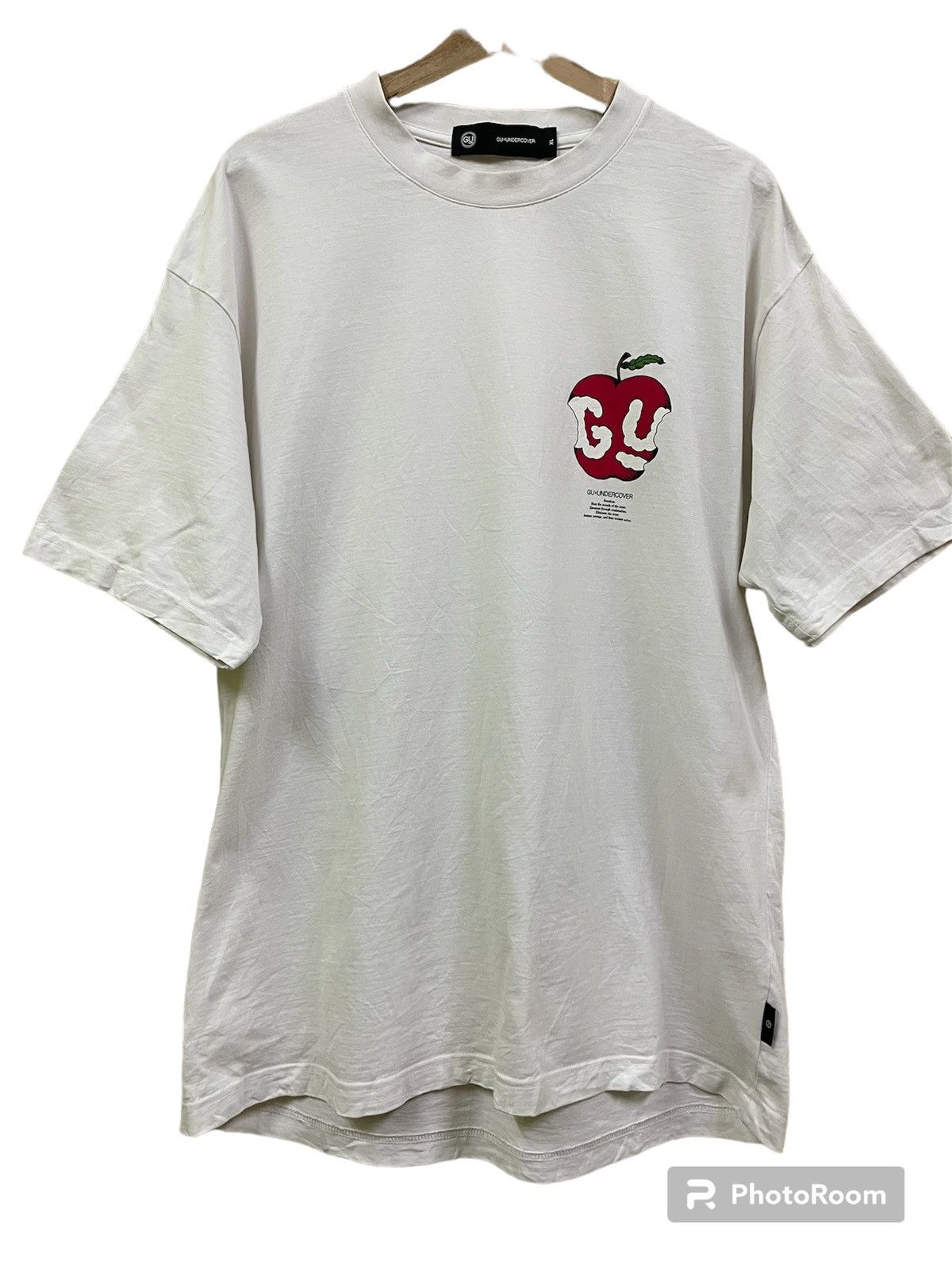 Sacai × Undercover Undercover x Sacai Apple Shirt - White