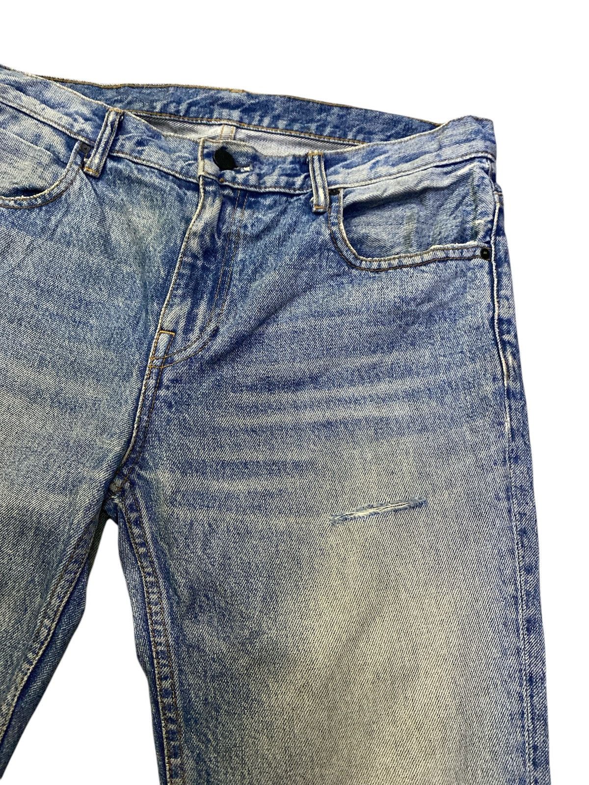 Alexander Wang Alexander Wang 002 Distressed Denim Size US 33 - 2 Thumbnail