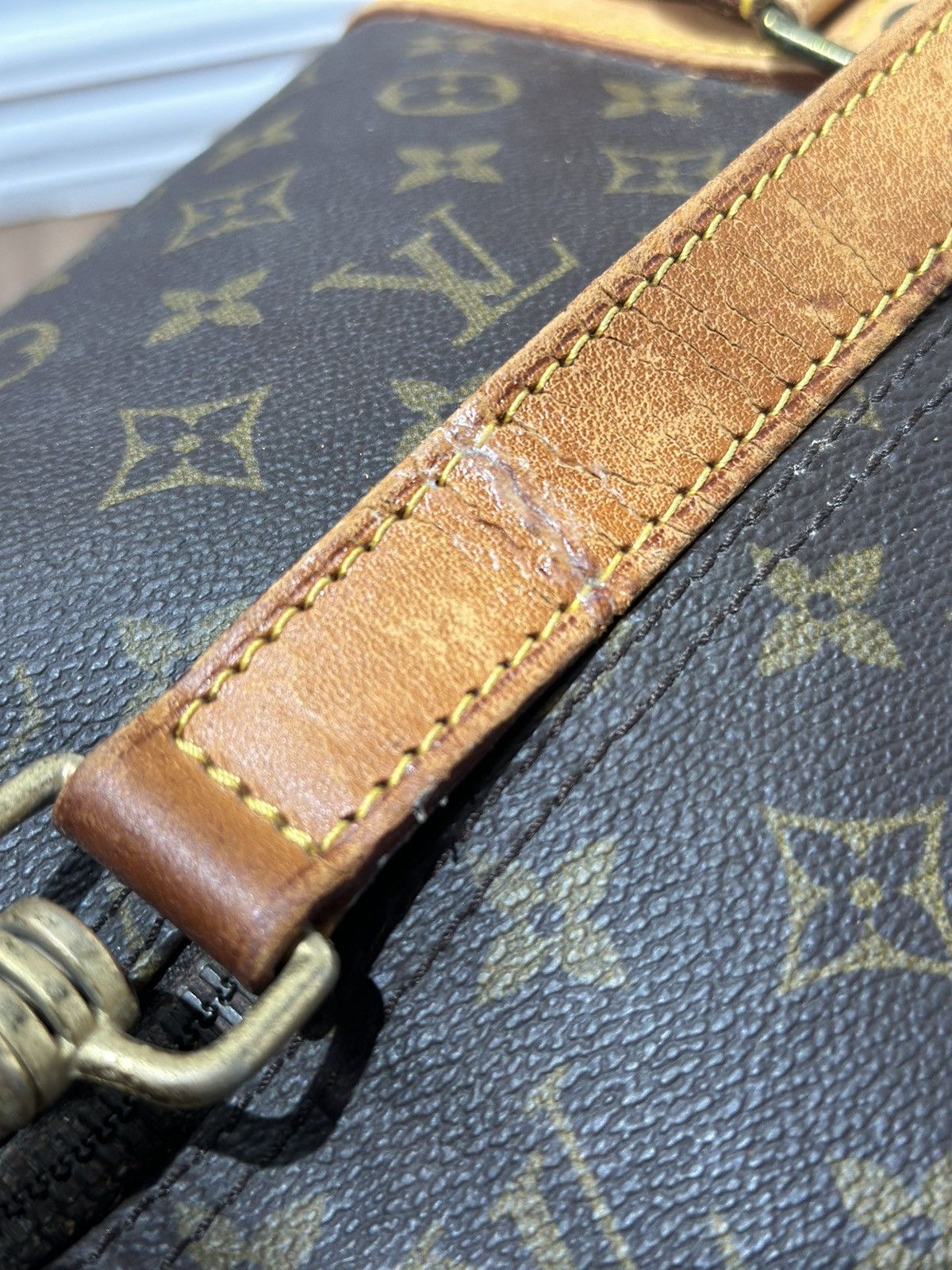 Louis Vuitton Louis Vuitton - 1985 - 60 Monogram Keepall Bandoulière Size ONE SIZE - 22 Thumbnail